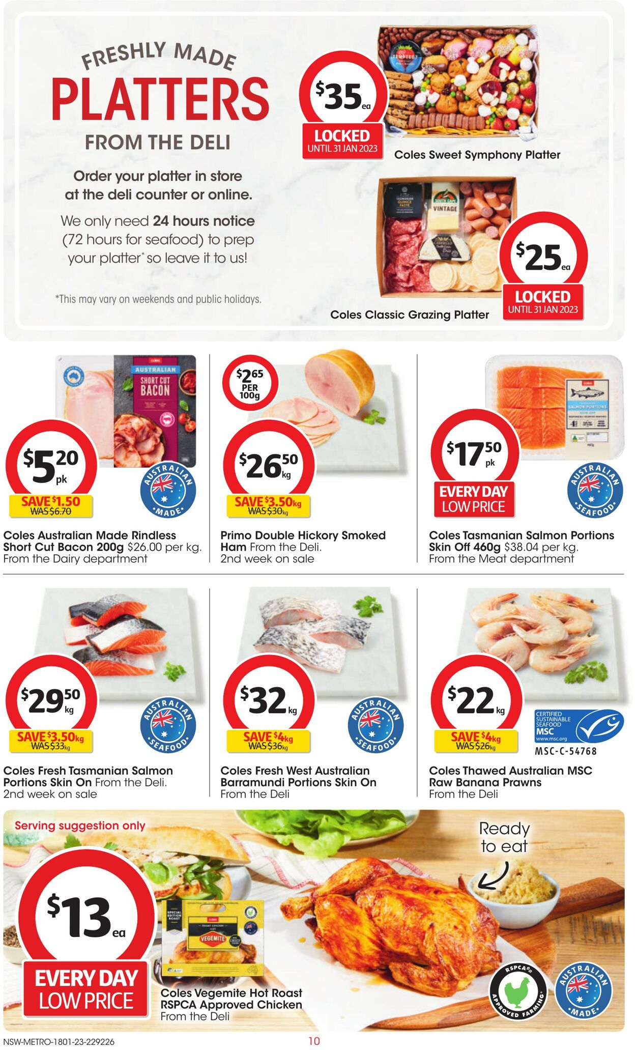 Catalogue Coles 18.01.2023 - 24.01.2023