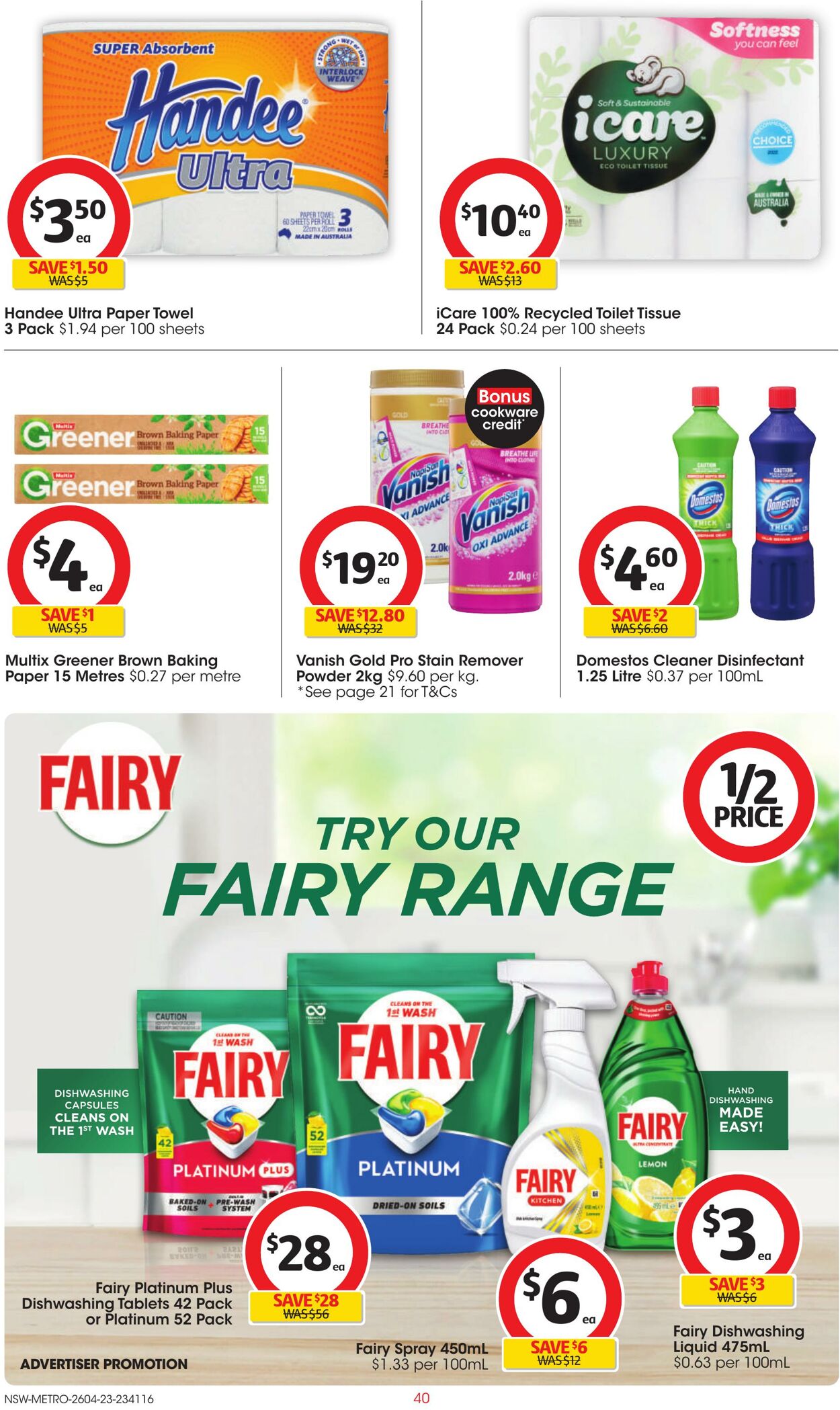 Catalogue Coles 26.04.2023 - 02.05.2023