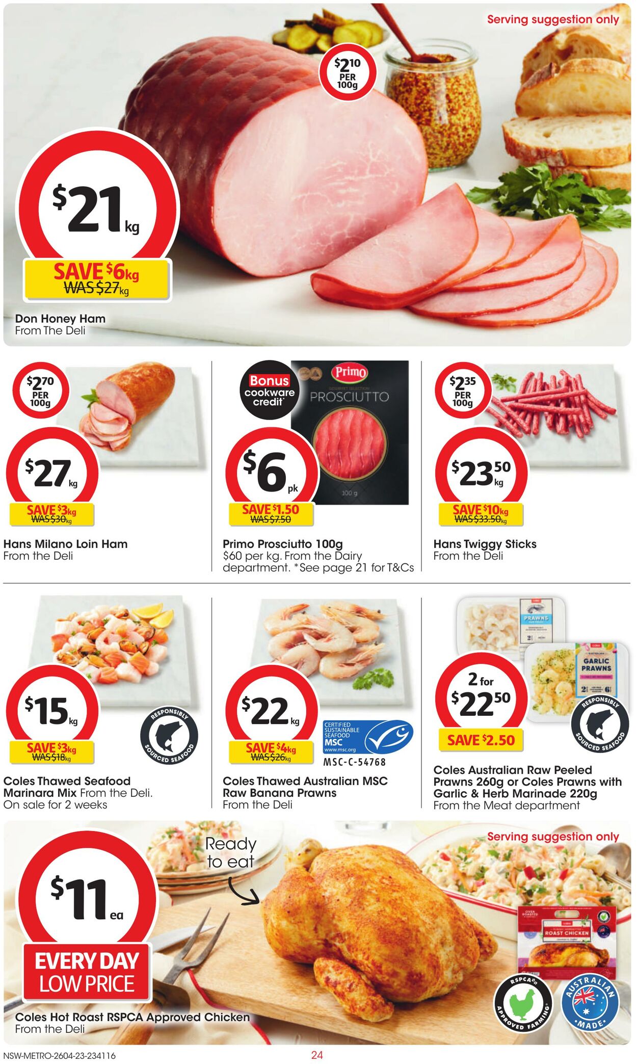 Catalogue Coles 26.04.2023 - 02.05.2023