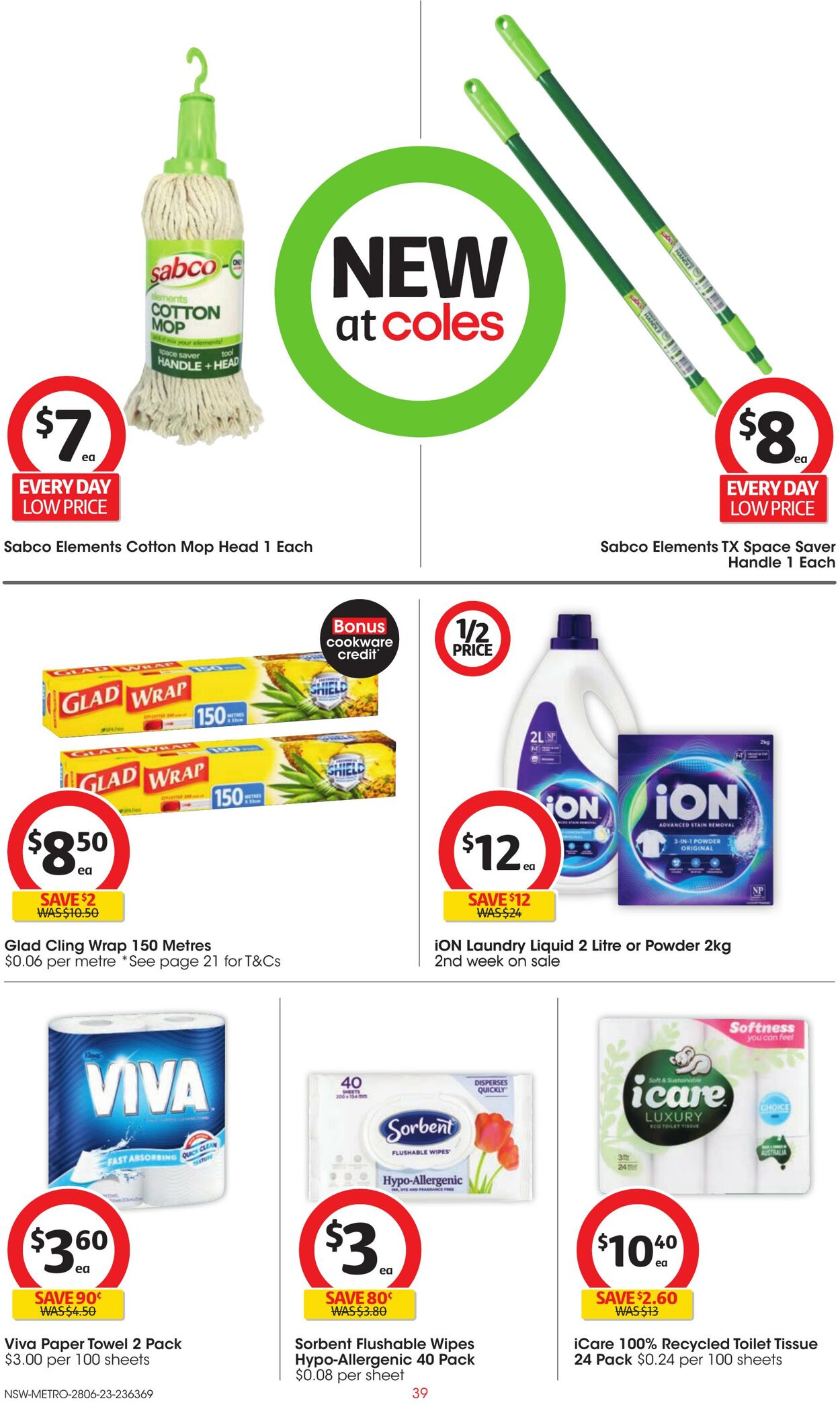 Catalogue Coles 21.06.2023 - 27.06.2023