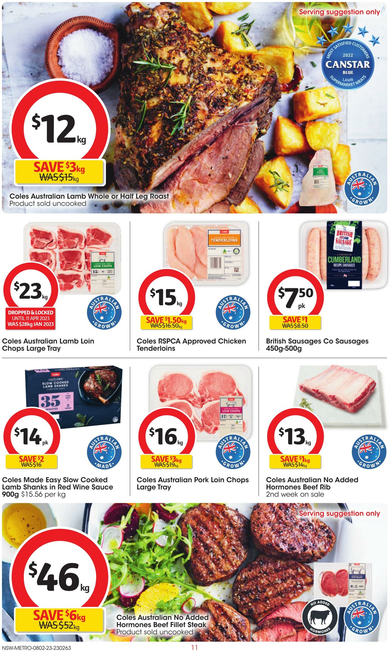 Catalogue Coles 08.02.2023 - 14.02.2023