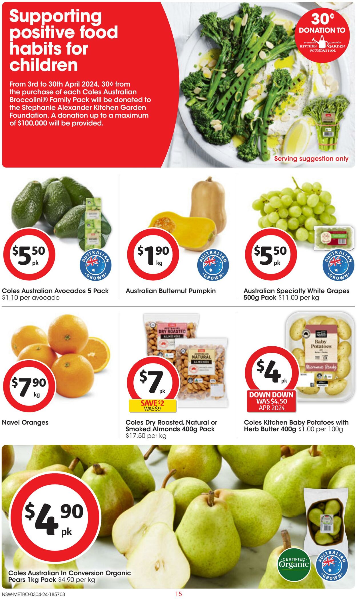 Catalogue Coles 03.04.2024 - 09.04.2024