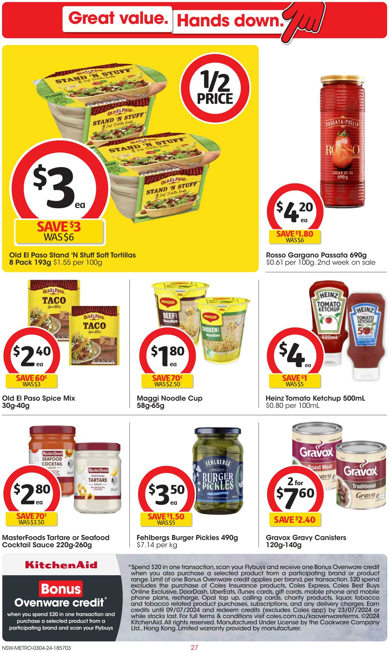 Catalogue Coles 03.04.2024 - 09.04.2024