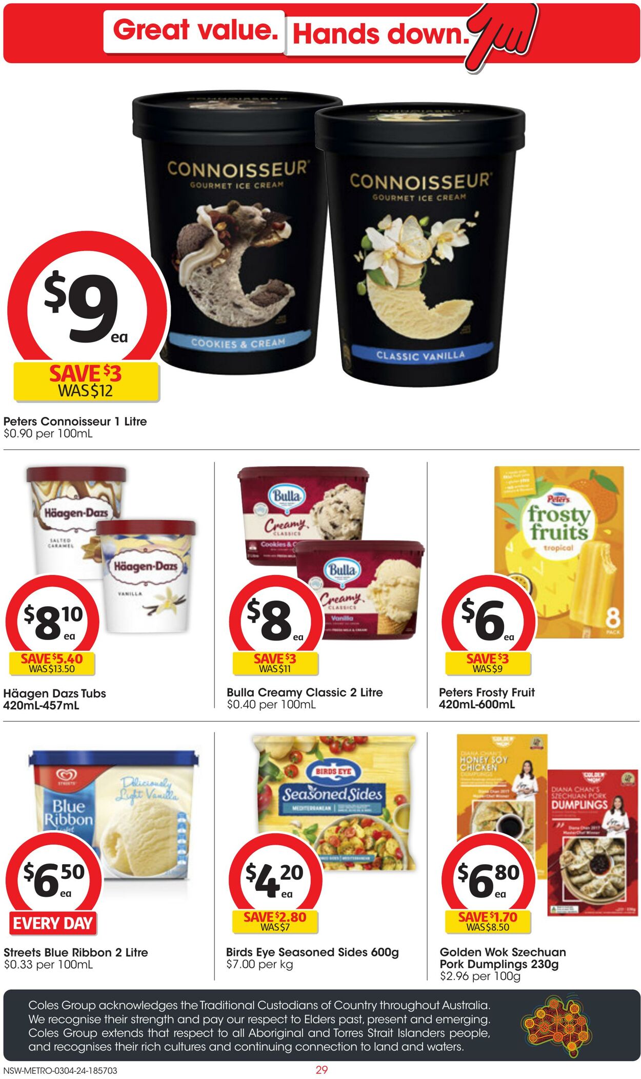 Catalogue Coles 03.04.2024 - 09.04.2024