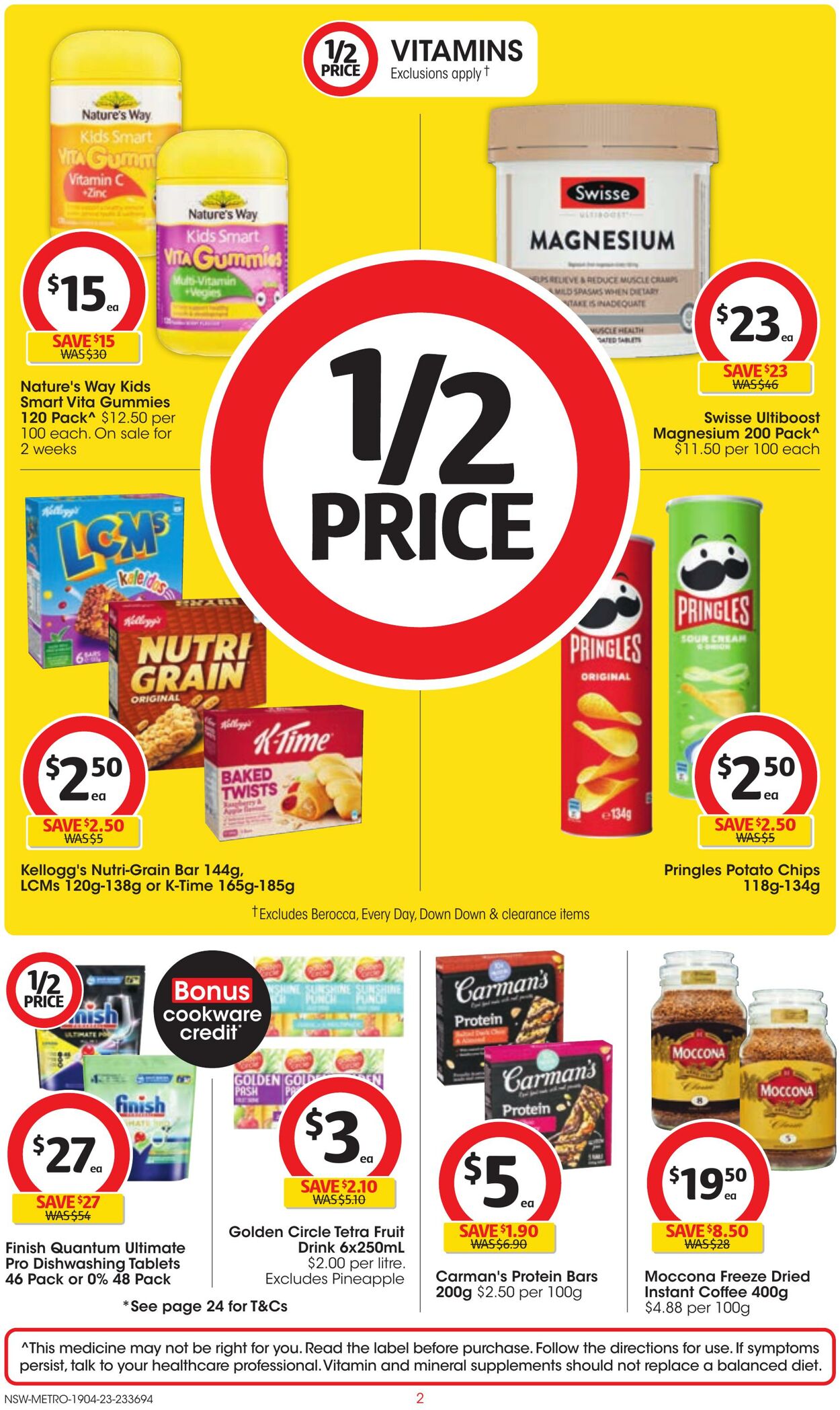 Catalogue Coles 19.04.2023 - 25.04.2023