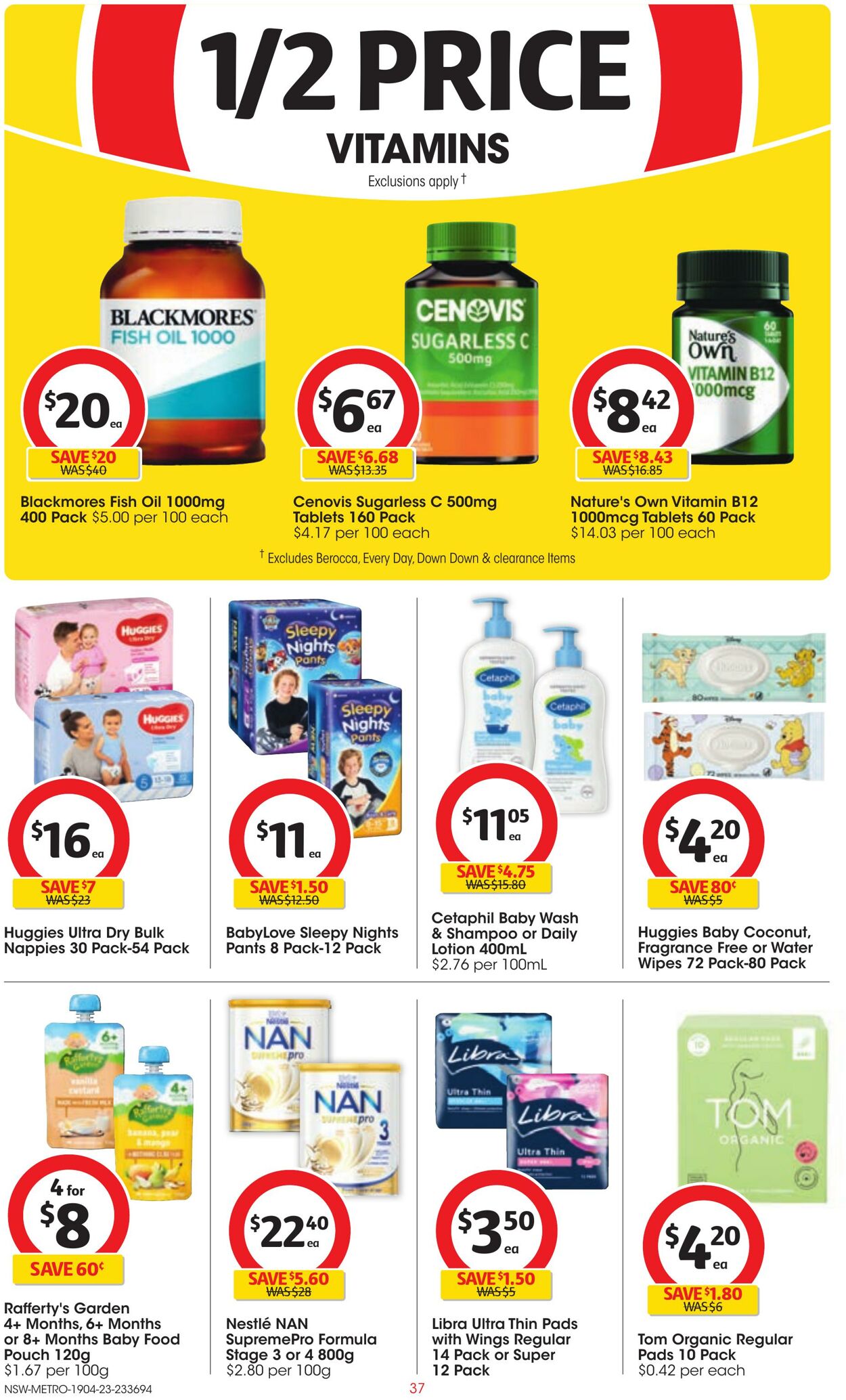 Catalogue Coles 19.04.2023 - 25.04.2023