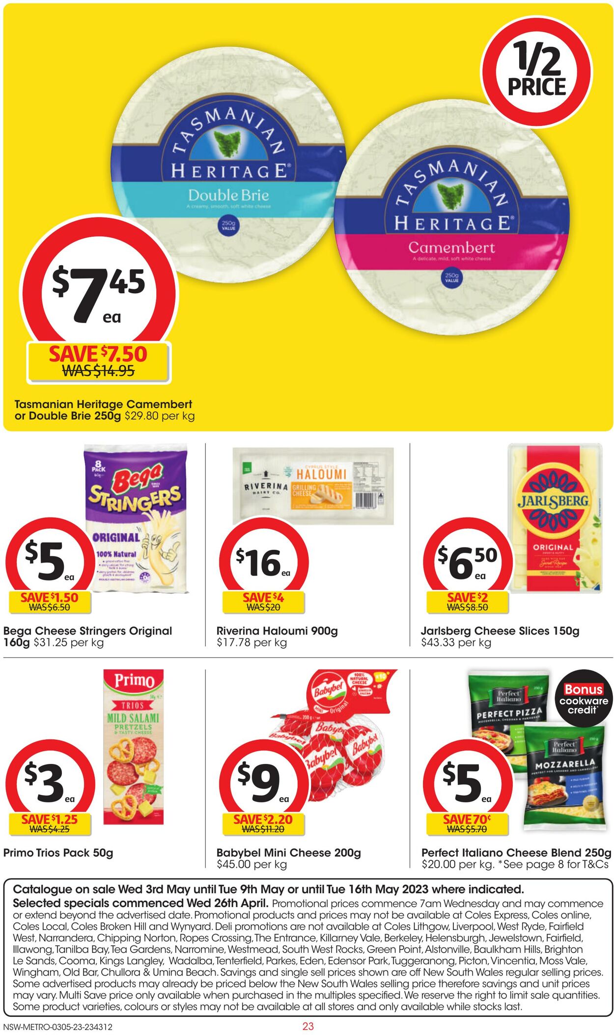 Catalogue Coles 03.05.2023 - 09.05.2023