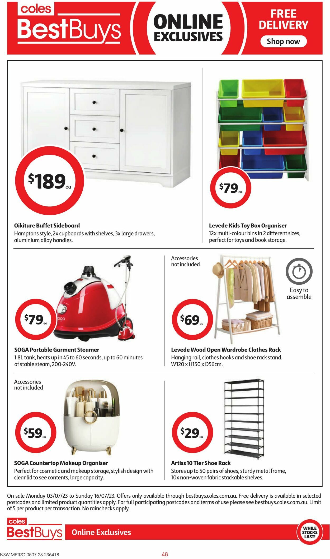 Catalogue Coles 28.06.2023 - 04.07.2023