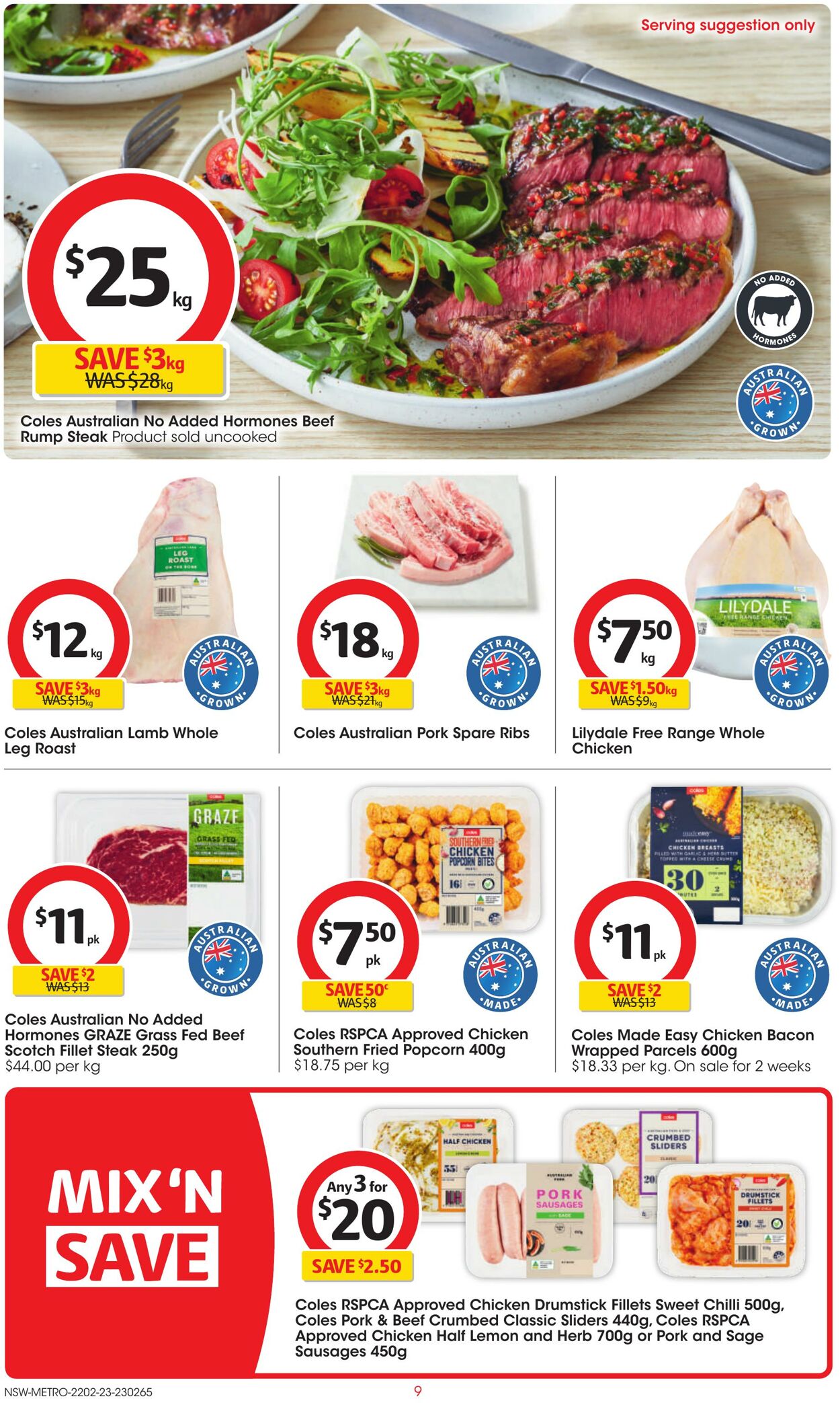 Catalogue Coles 22.02.2023 - 28.02.2023