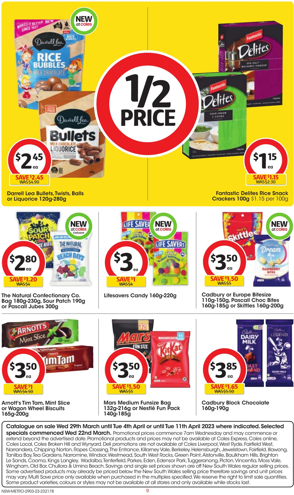 Catalogue Coles 29.03.2023 - 04.04.2023