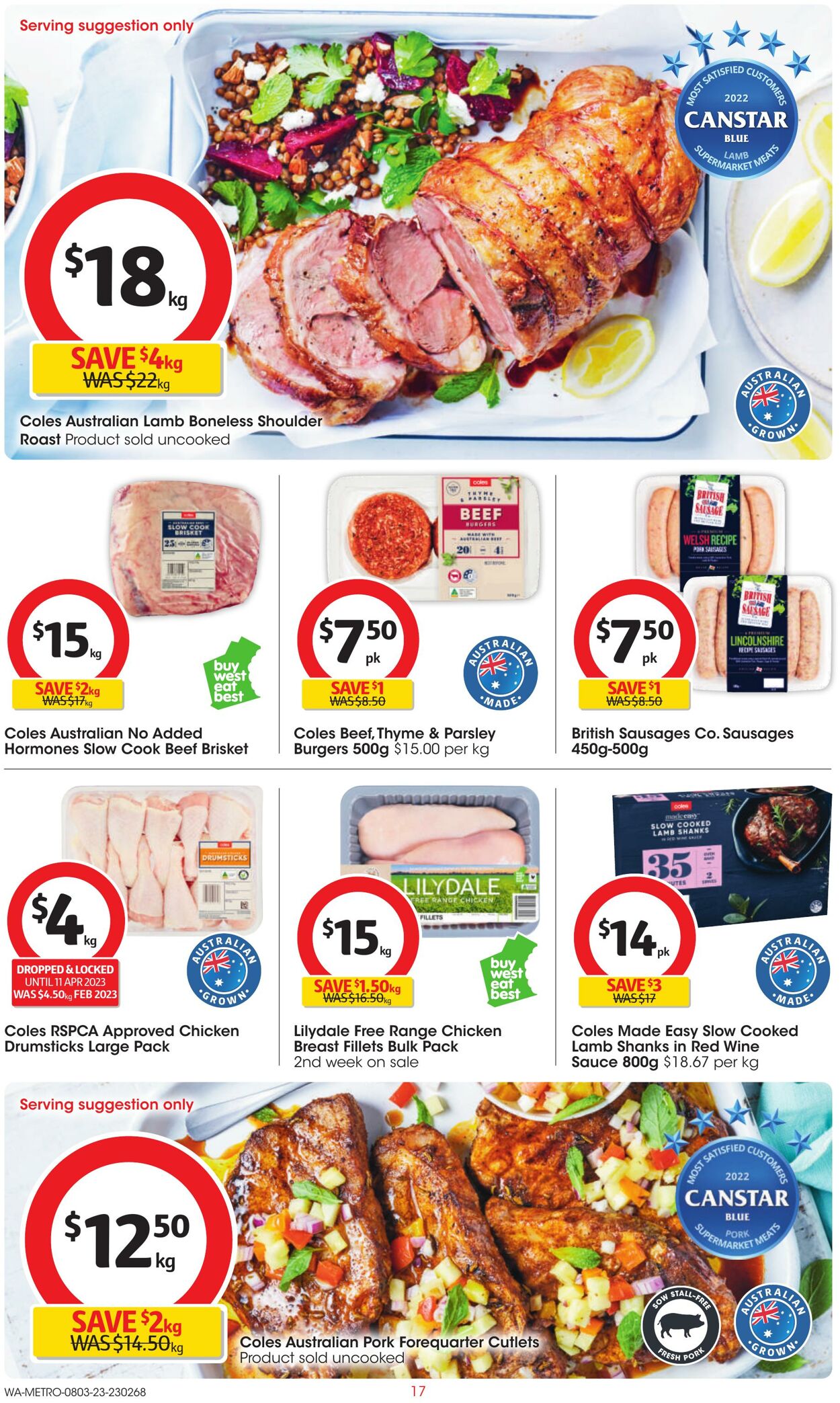 Catalogue Coles 08.03.2023 - 14.03.2023