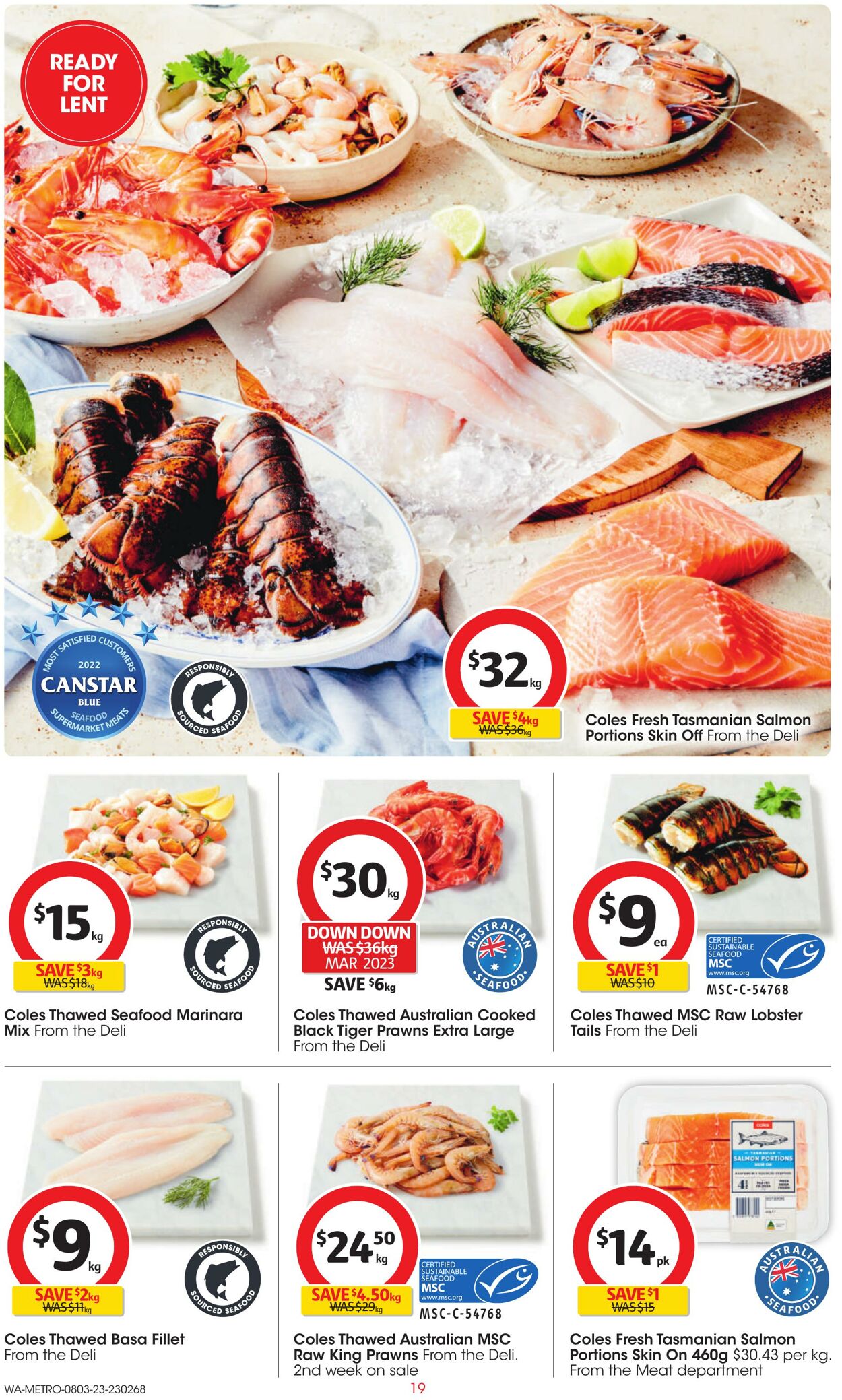 Catalogue Coles 08.03.2023 - 14.03.2023