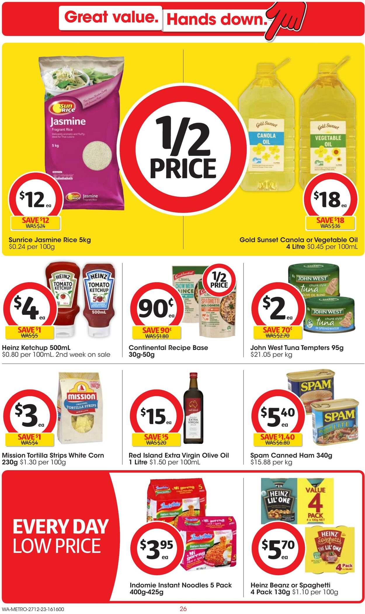 Catalogue Coles 27.12.2023 - 02.01.2024