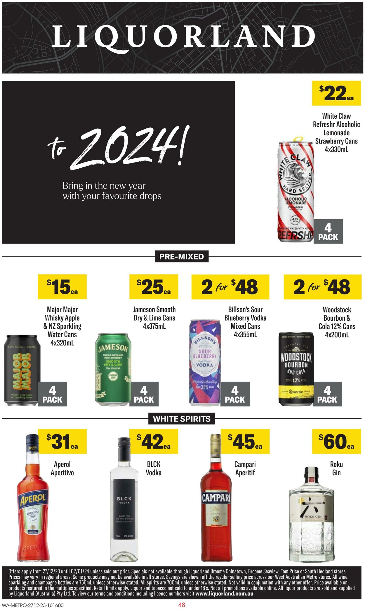 Catalogue Coles 27.12.2023 - 02.01.2024