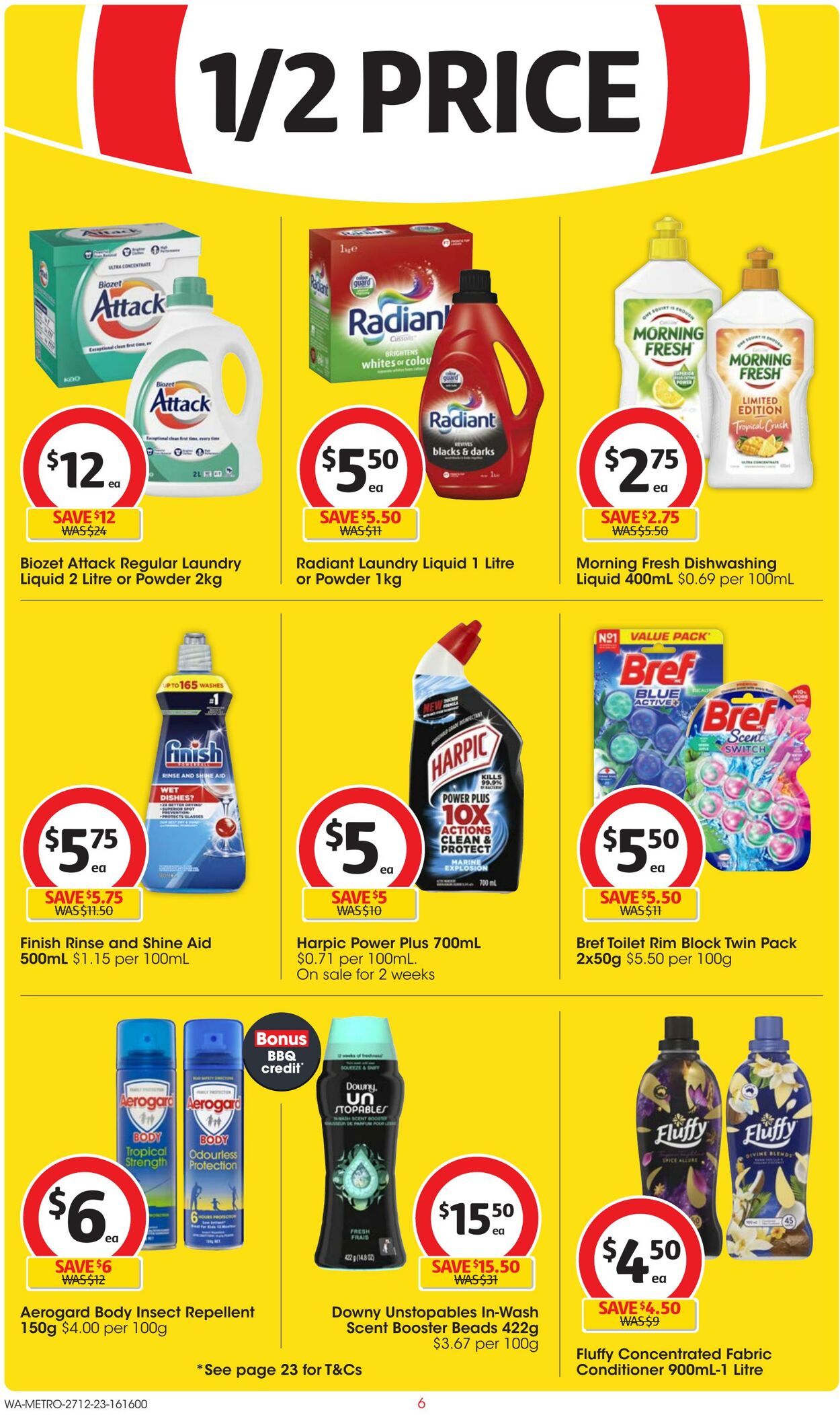 Catalogue Coles 27.12.2023 - 02.01.2024