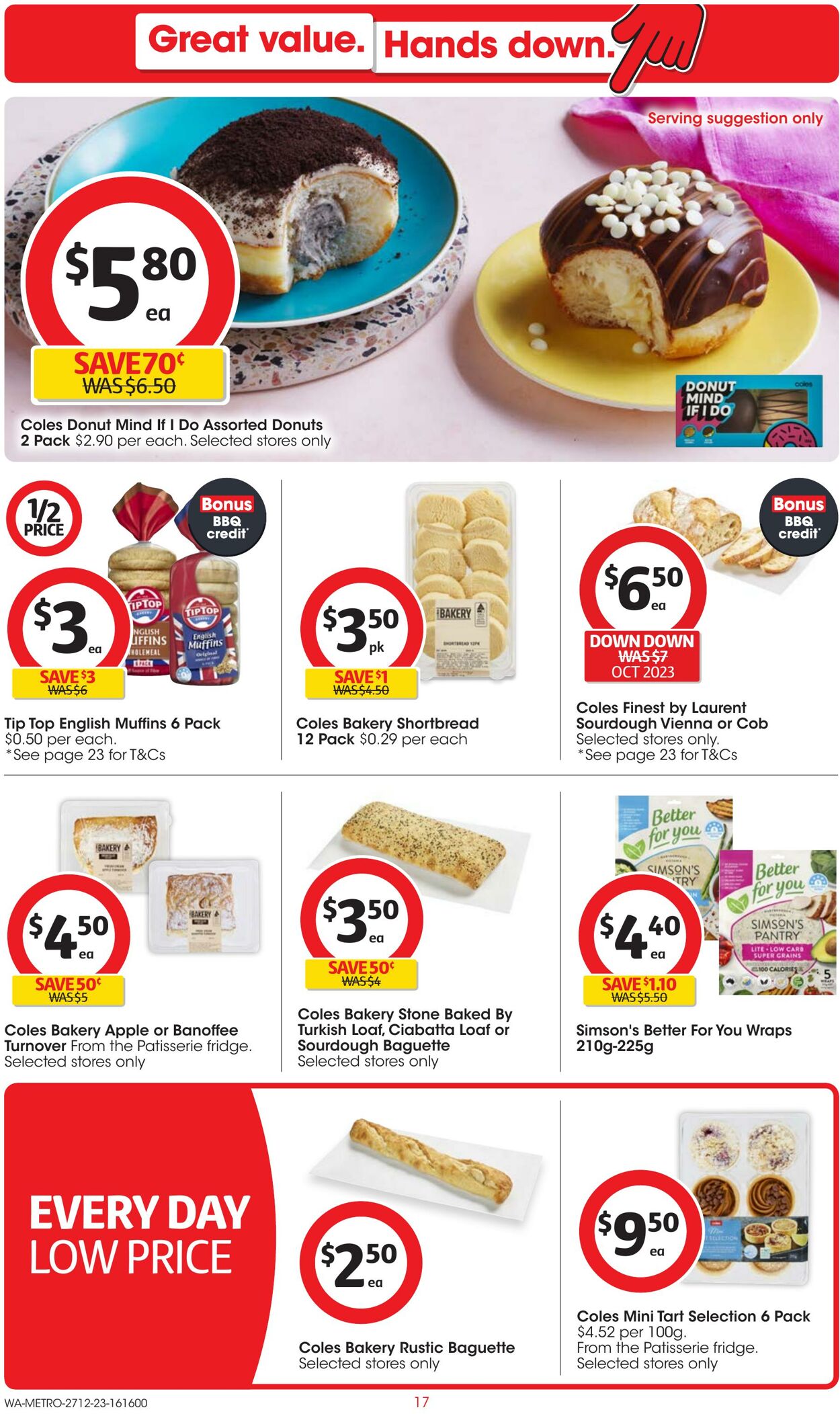 Catalogue Coles 27.12.2023 - 02.01.2024