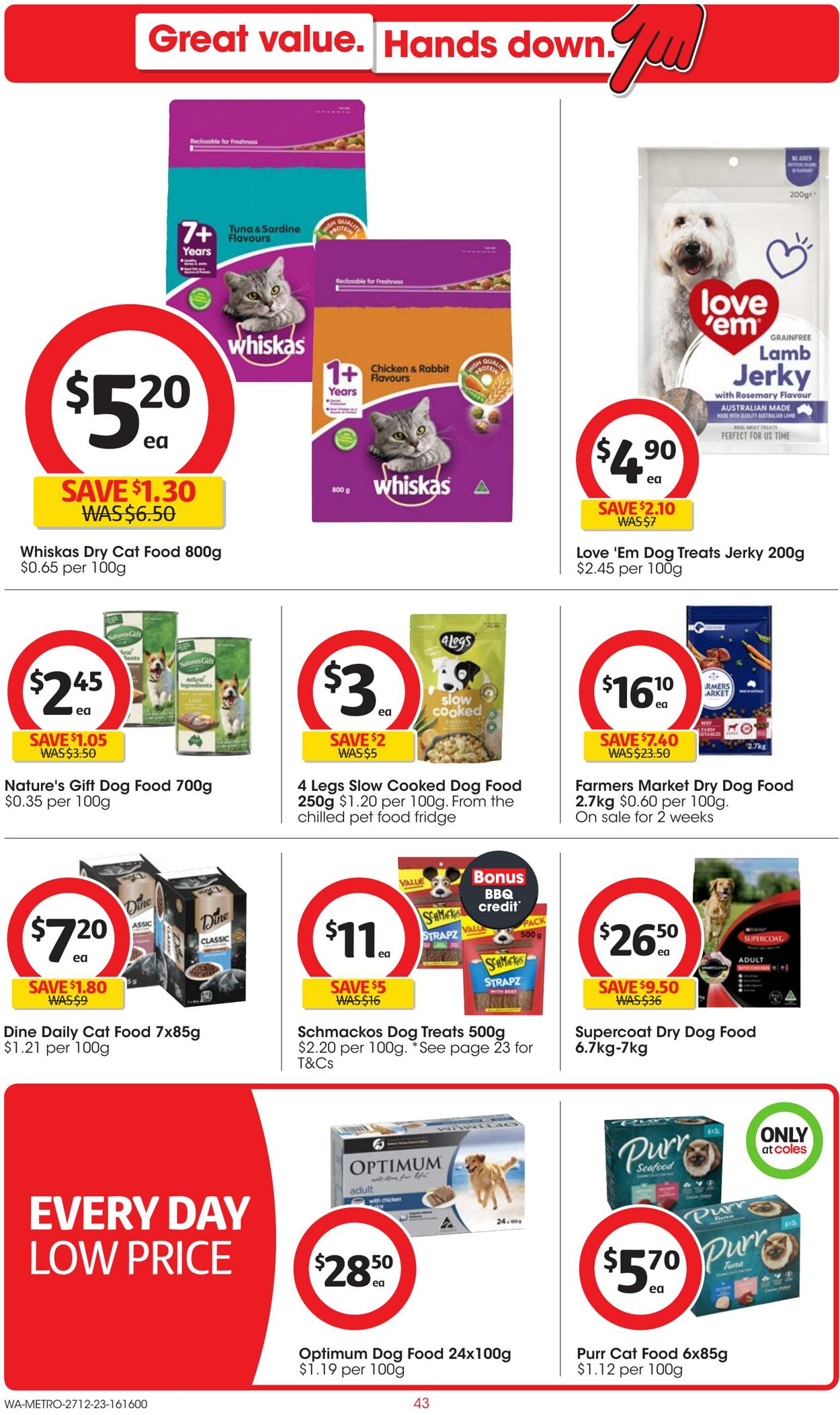 Catalogue Coles 27.12.2023 - 02.01.2024