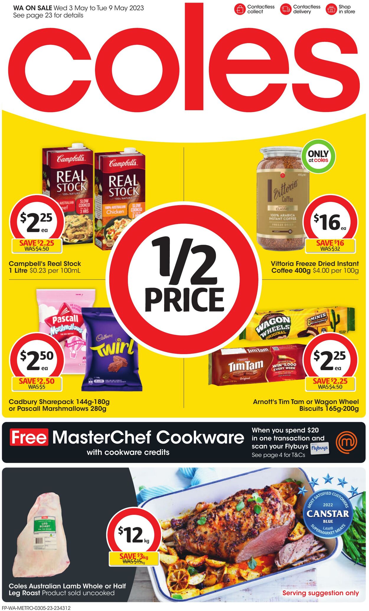 Catalogue Coles 26.04.2023 - 02.05.2023