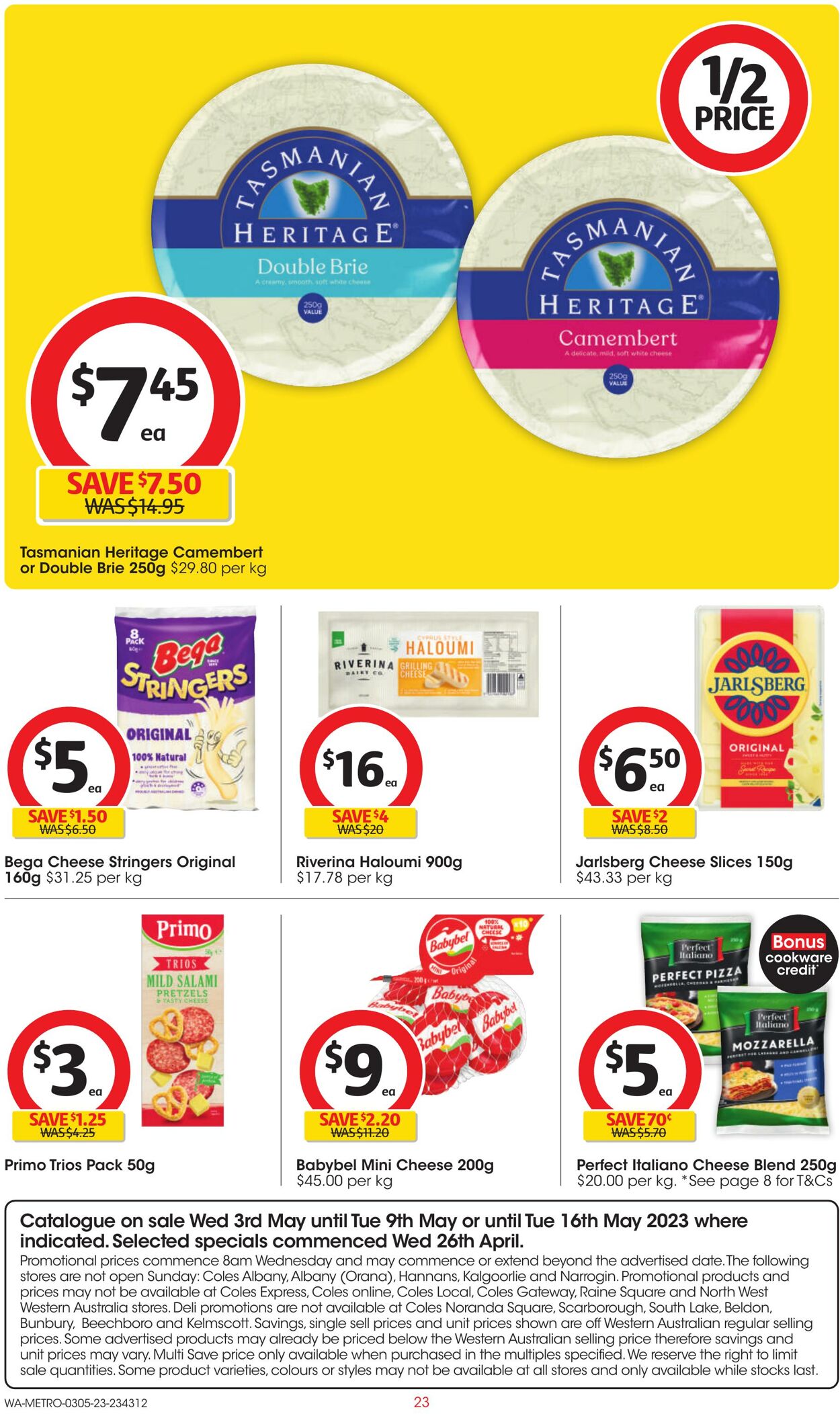 Catalogue Coles 26.04.2023 - 02.05.2023