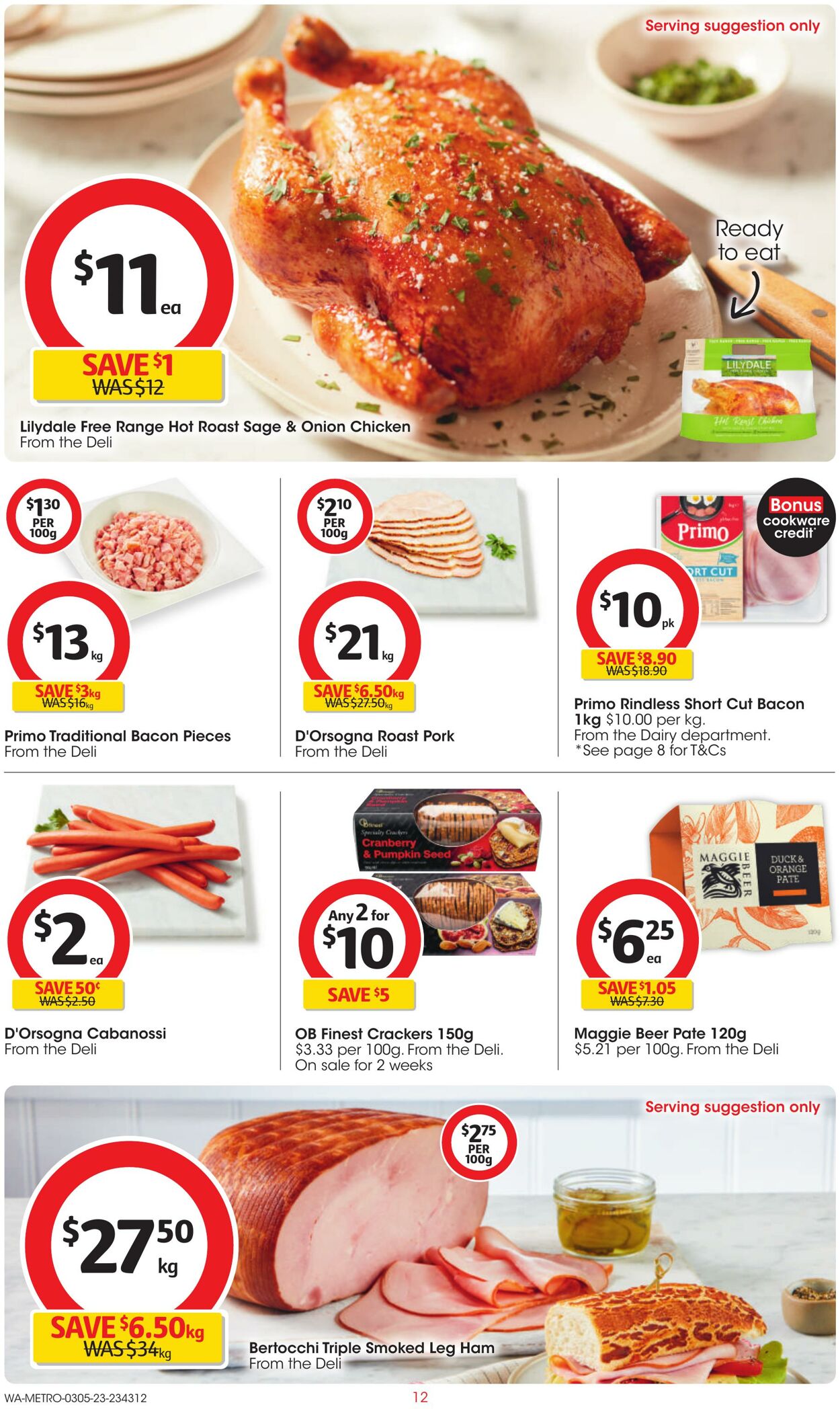 Catalogue Coles 26.04.2023 - 02.05.2023