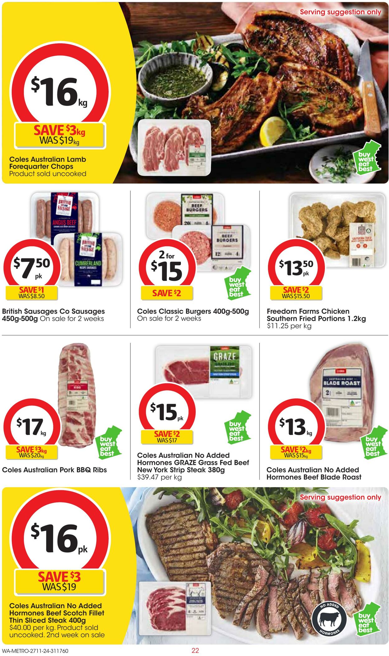 Catalogue Coles 20.11.2024 - 26.11.2024