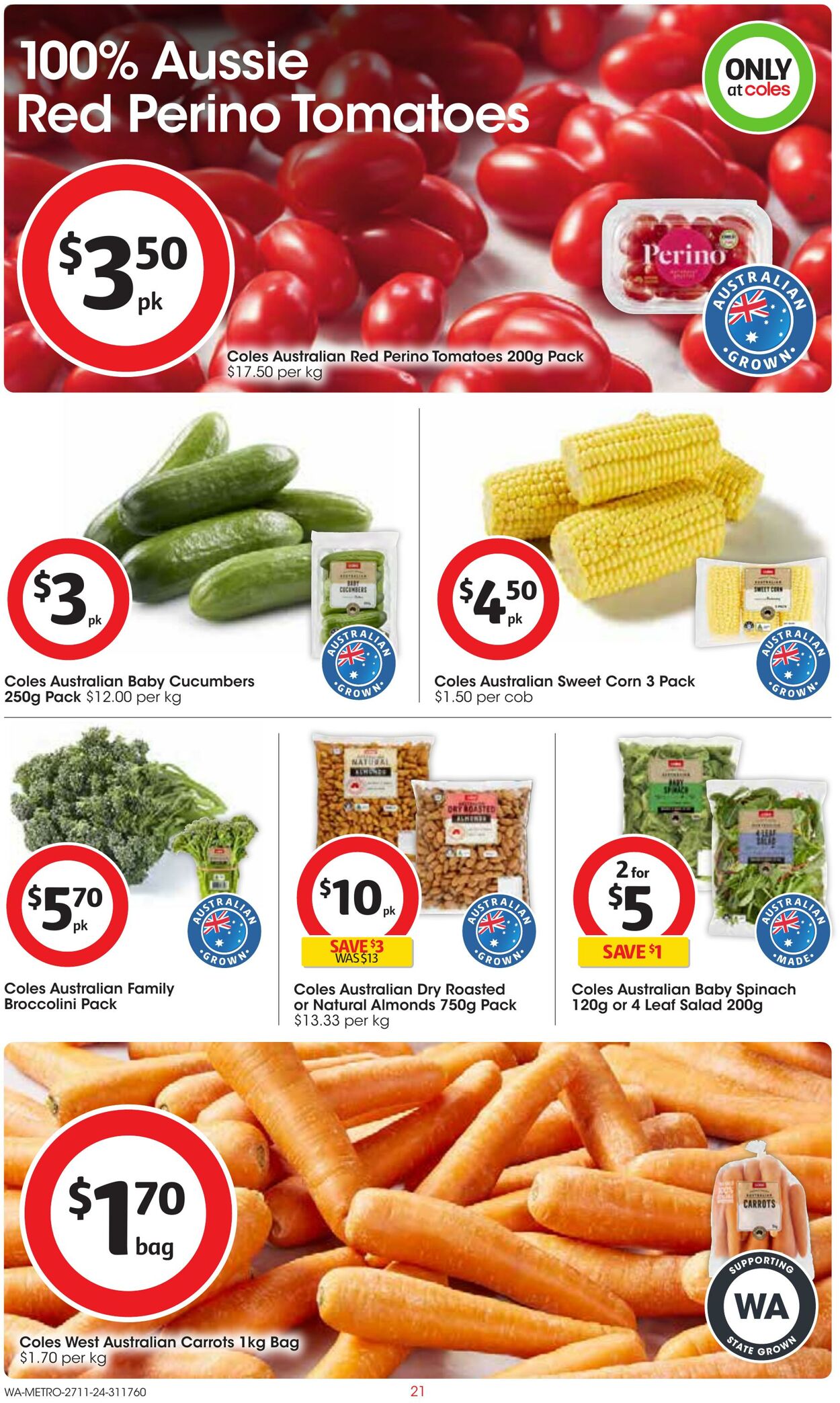 Catalogue Coles 20.11.2024 - 26.11.2024