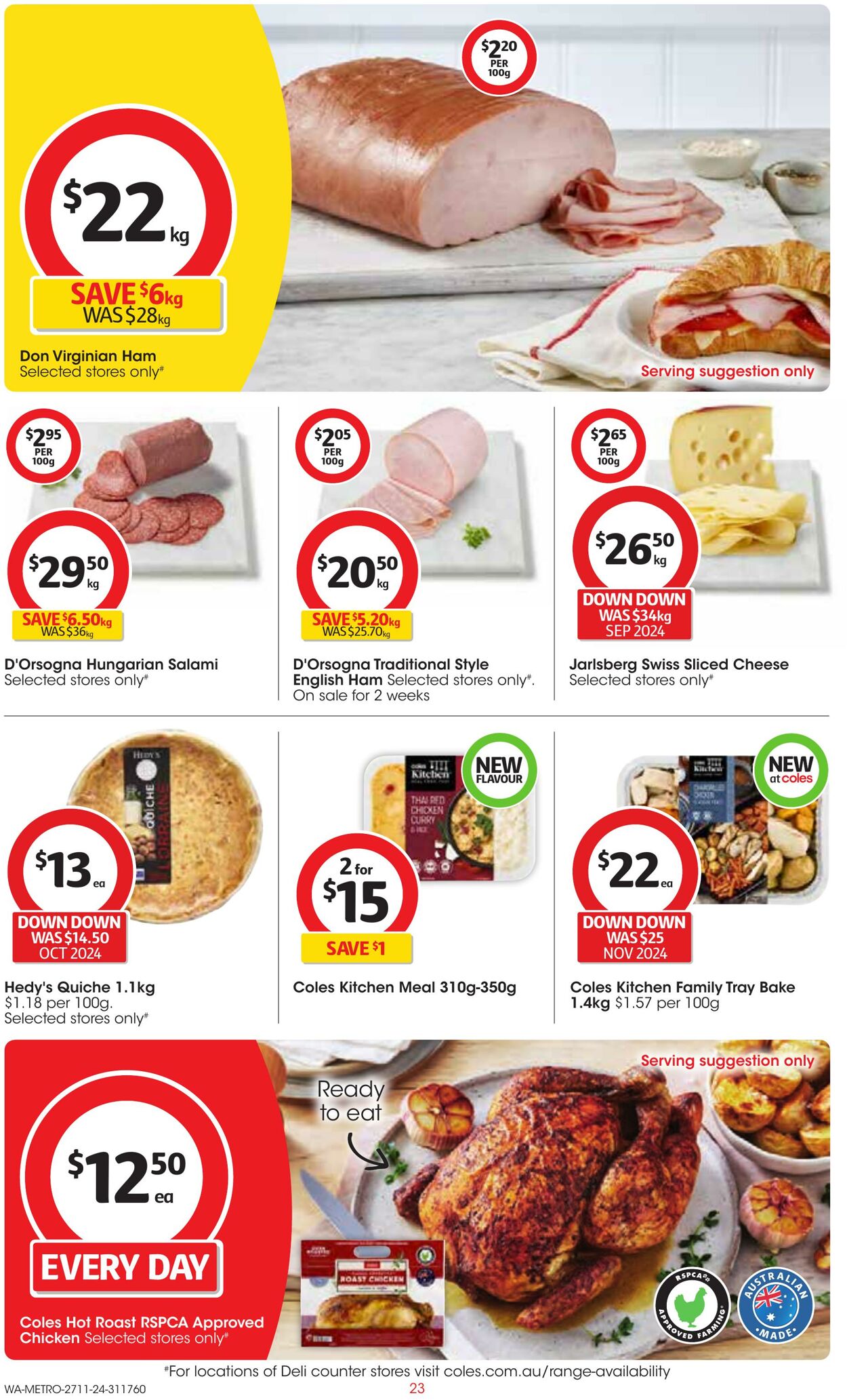 Catalogue Coles 20.11.2024 - 26.11.2024