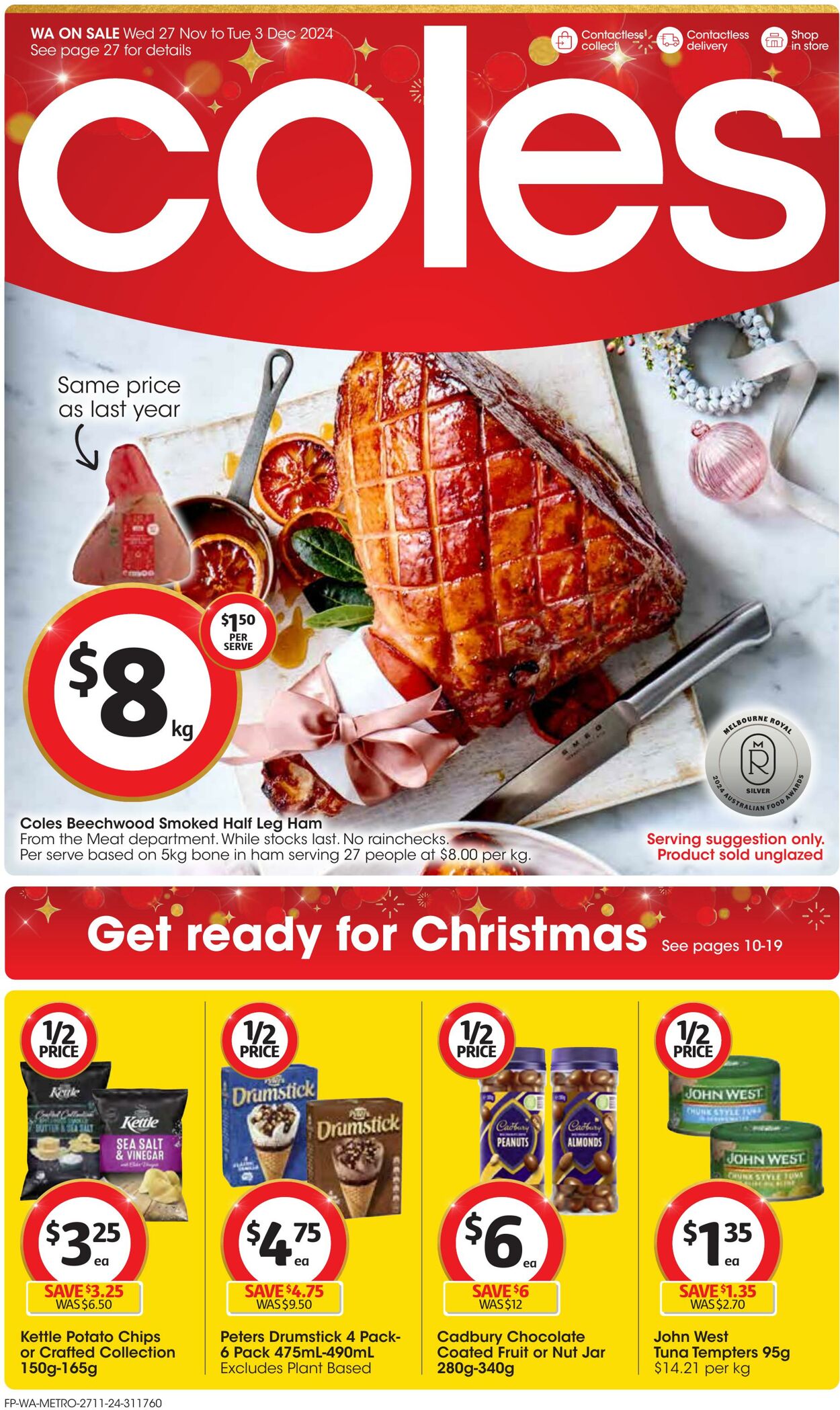 Catalogue Coles 20.11.2024 - 26.11.2024