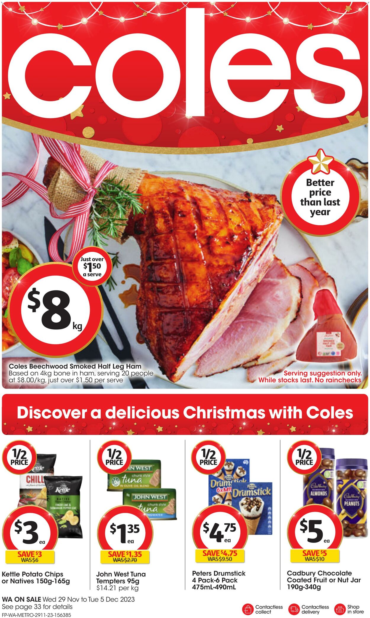 Catalogue Coles 29.11.2023 - 05.12.2023