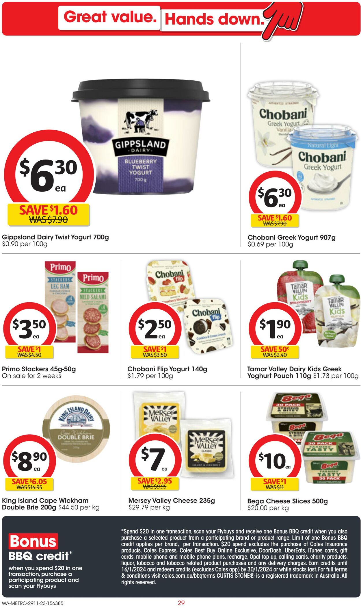 Catalogue Coles 29.11.2023 - 05.12.2023