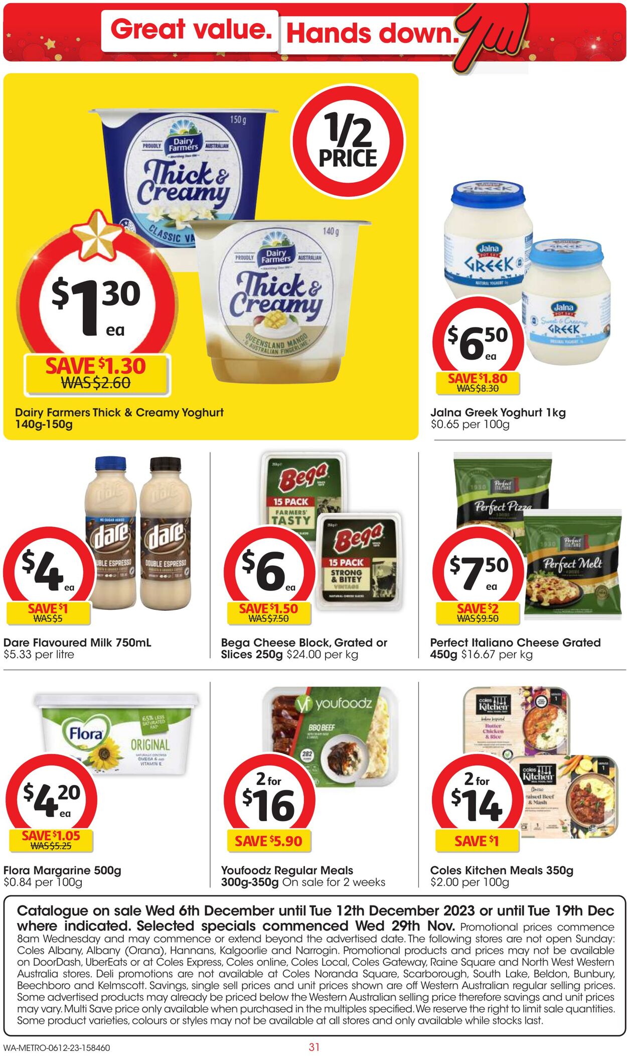 Catalogue Coles 06.12.2023 - 12.12.2023