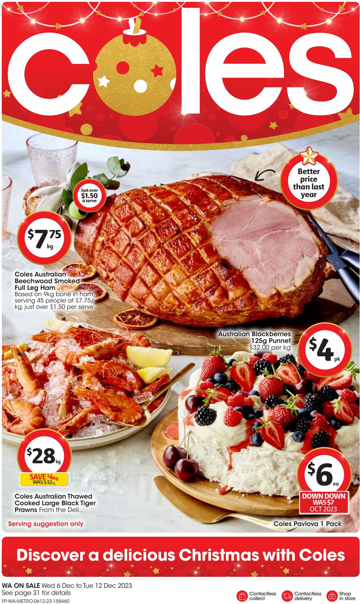 Catalogue Coles 06.12.2023 - 12.12.2023