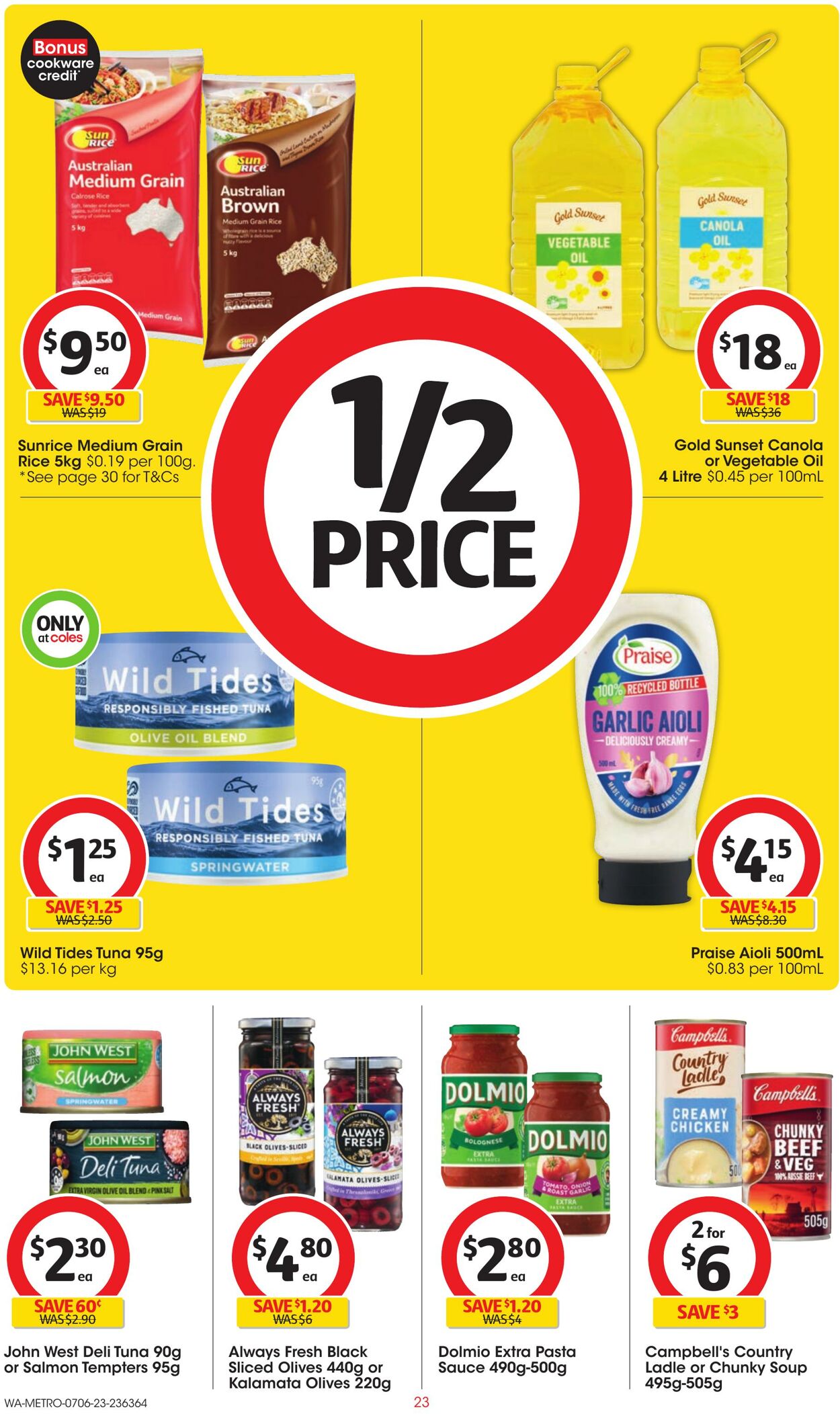 Catalogue Coles 07.06.2023 - 13.06.2023