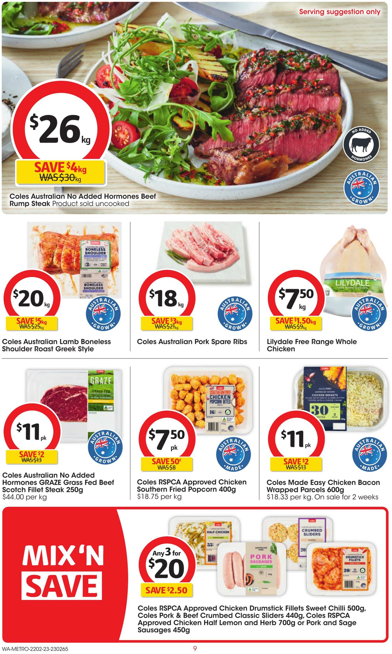 Catalogue Coles 22.02.2023 - 28.02.2023