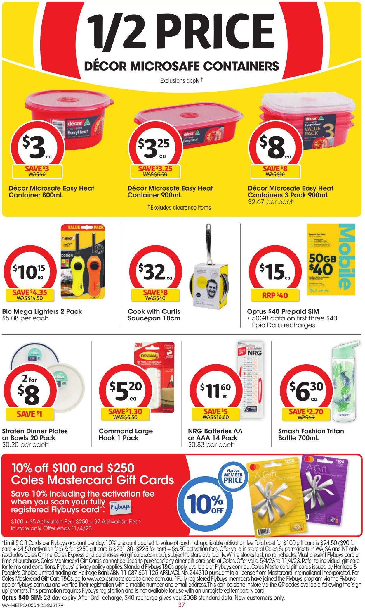 Catalogue Coles 05.04.2023 - 11.04.2023