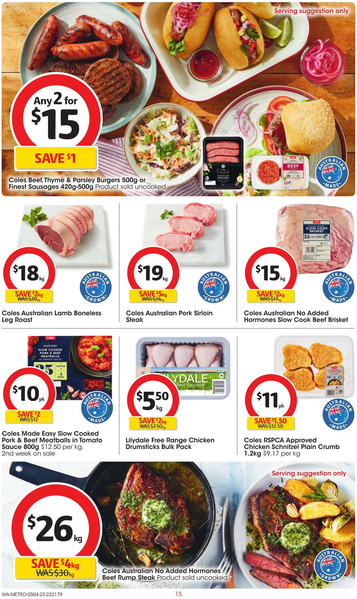 Catalogue Coles 05.04.2023 - 11.04.2023