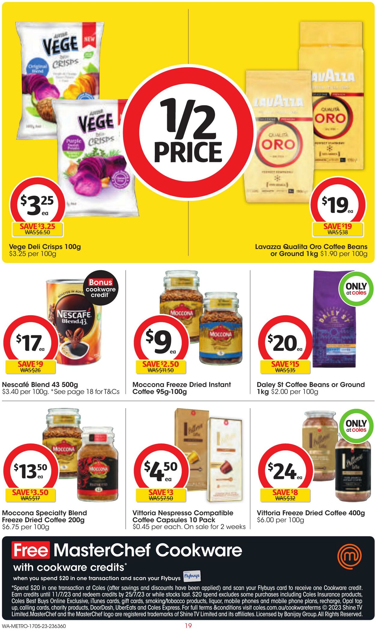 Catalogue Coles 17.05.2023 - 23.05.2023