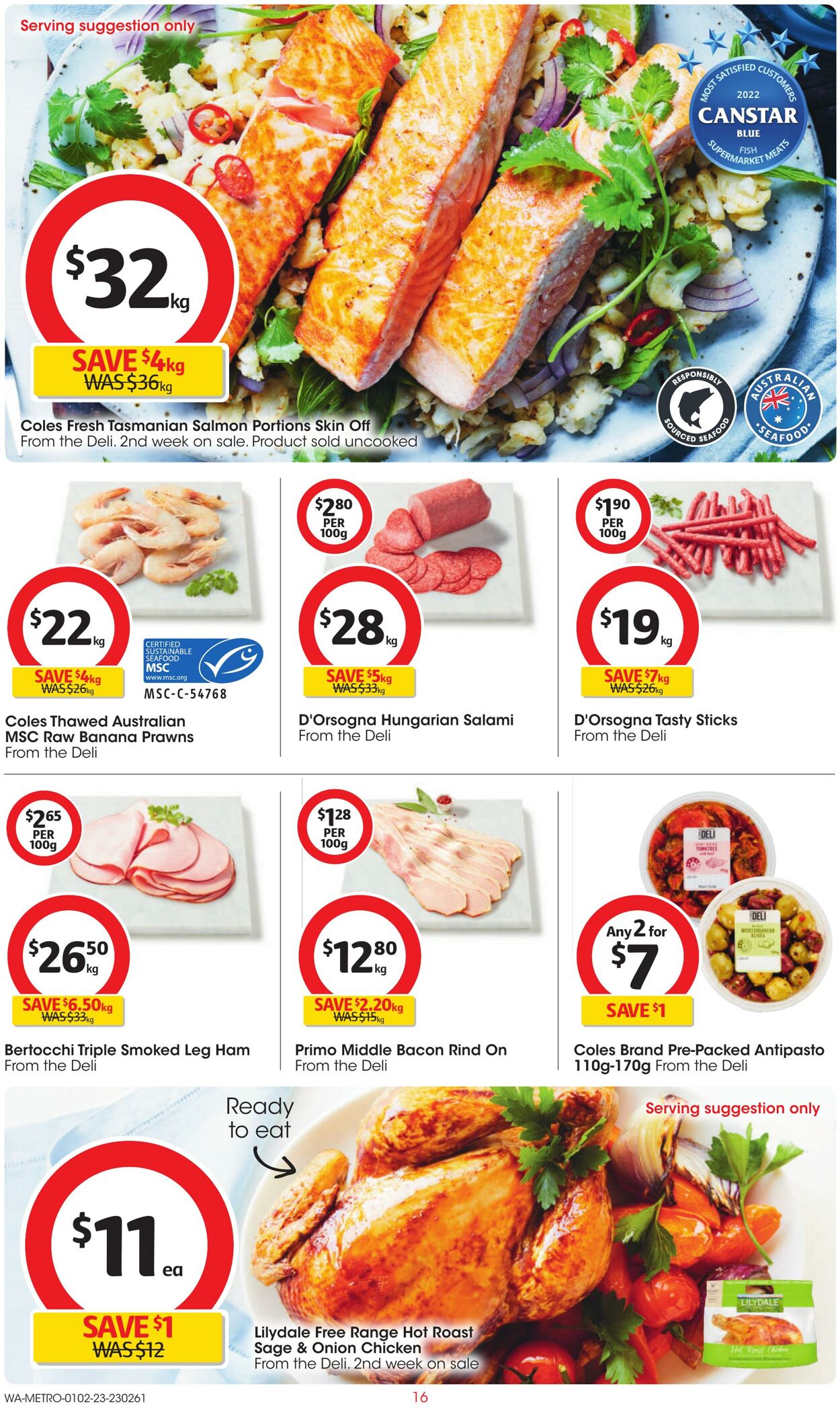 Catalogue Coles 01.02.2023 - 07.02.2023