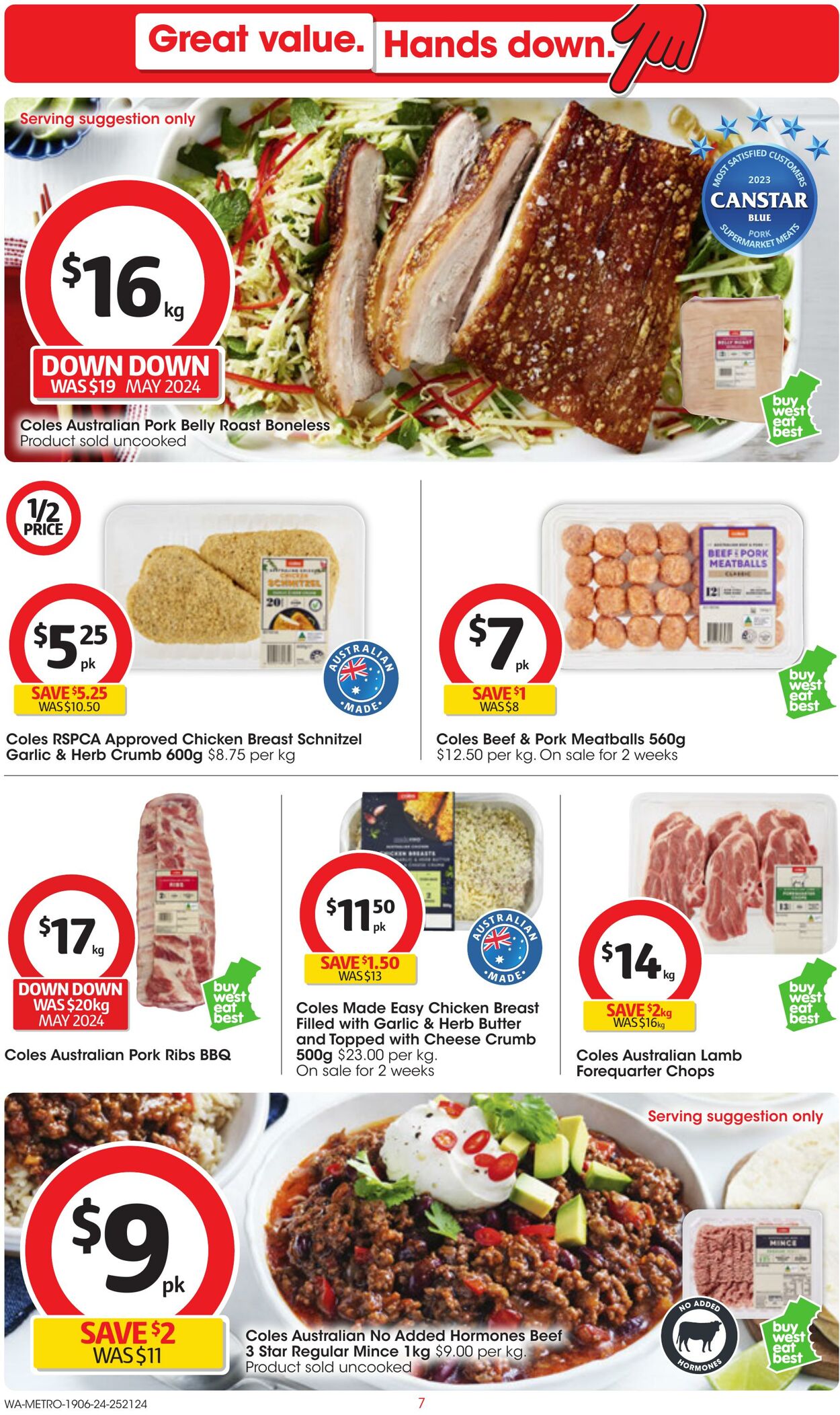 Catalogue Coles 19.06.2024 - 25.06.2024