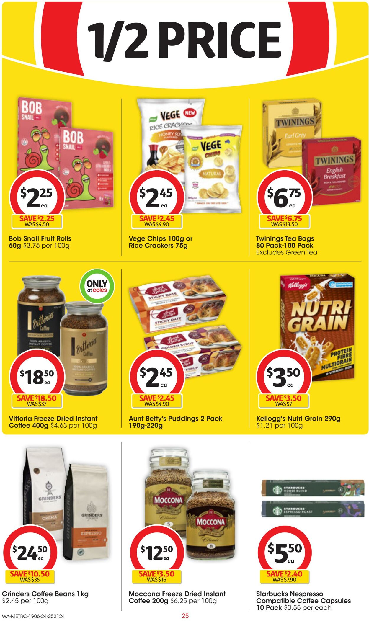 Catalogue Coles 19.06.2024 - 25.06.2024