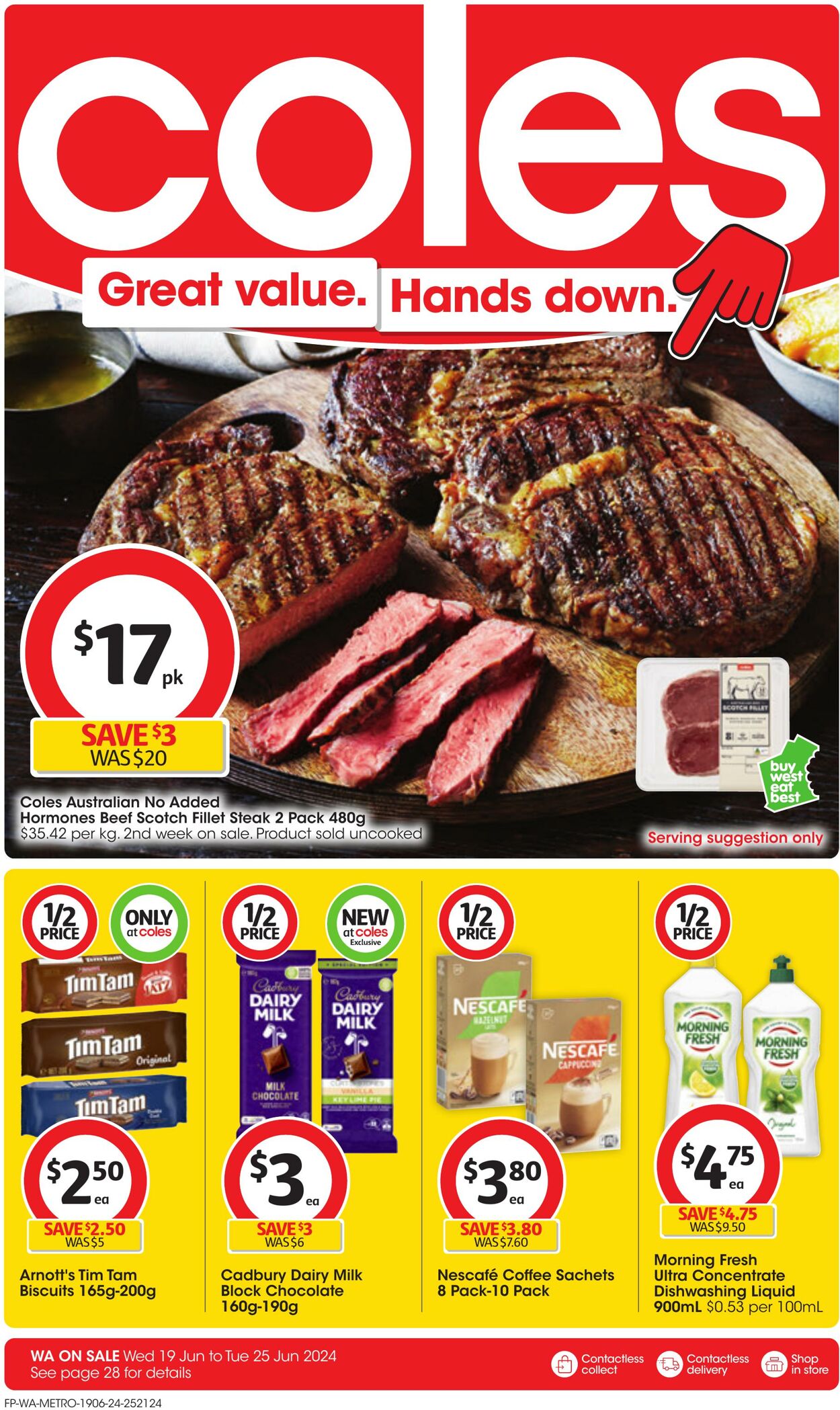 Catalogue Coles 19.06.2024 - 25.06.2024