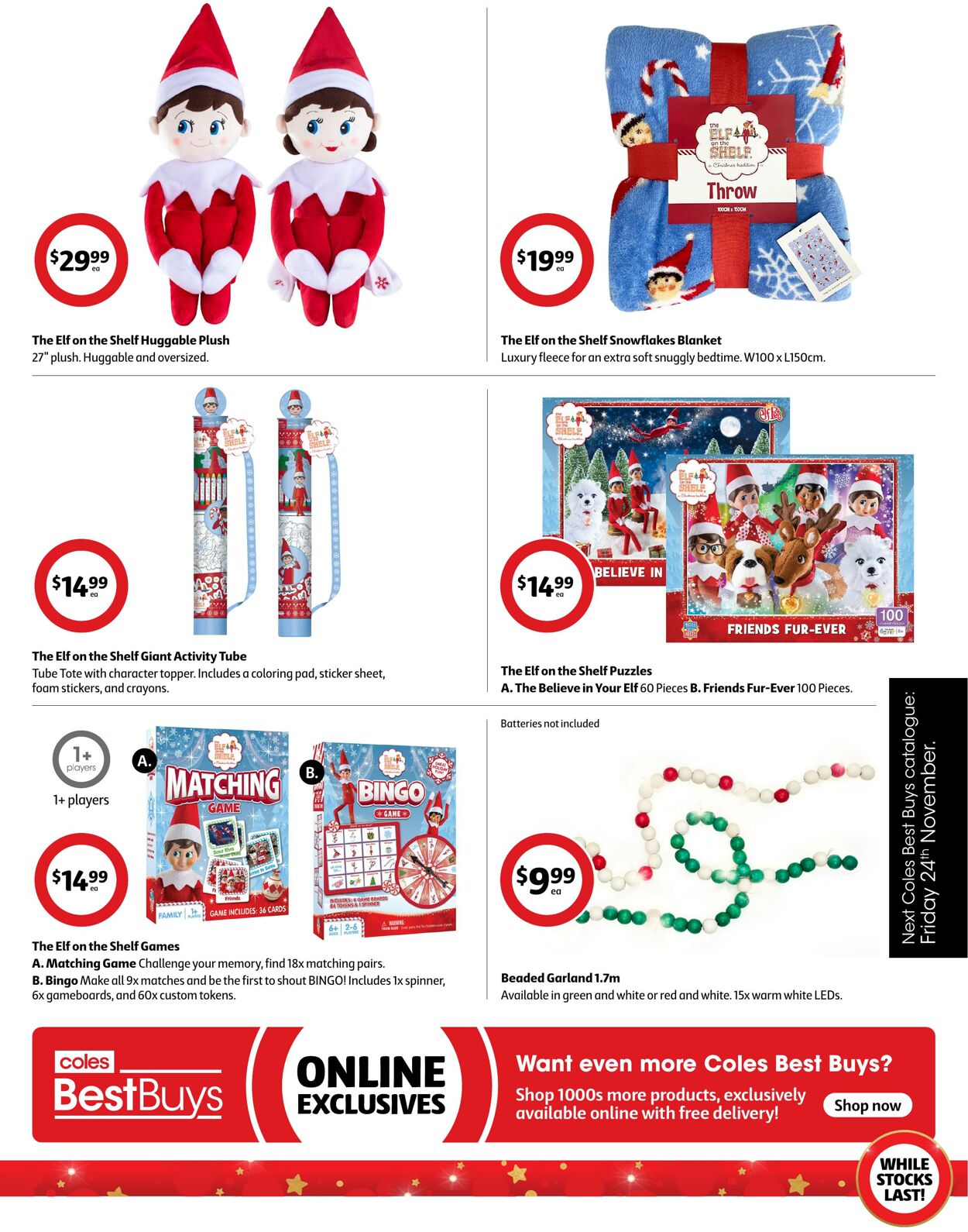 Catalogue Coles 13.11.2023 - 17.11.2023