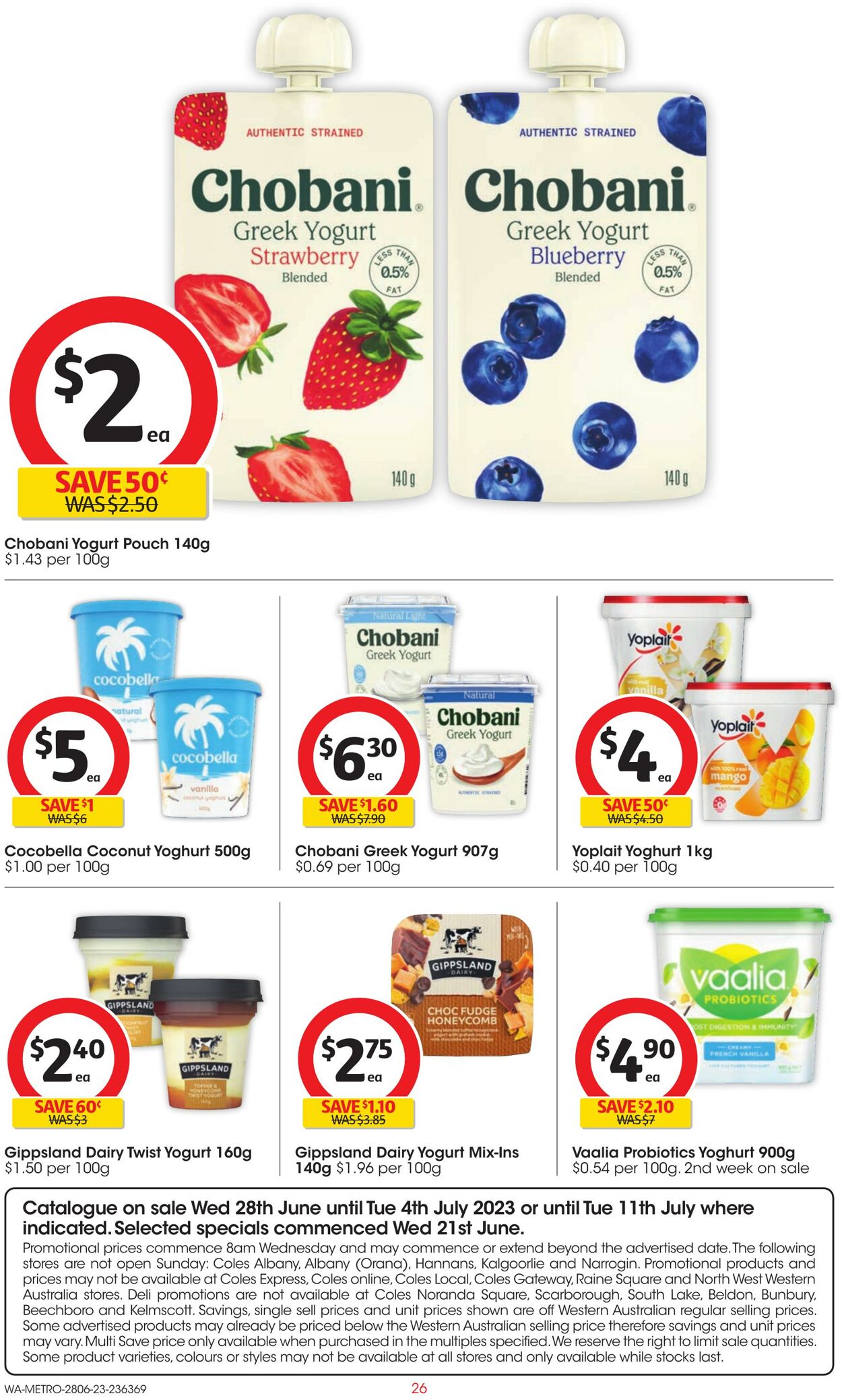 Catalogue Coles 21.06.2023 - 27.06.2023