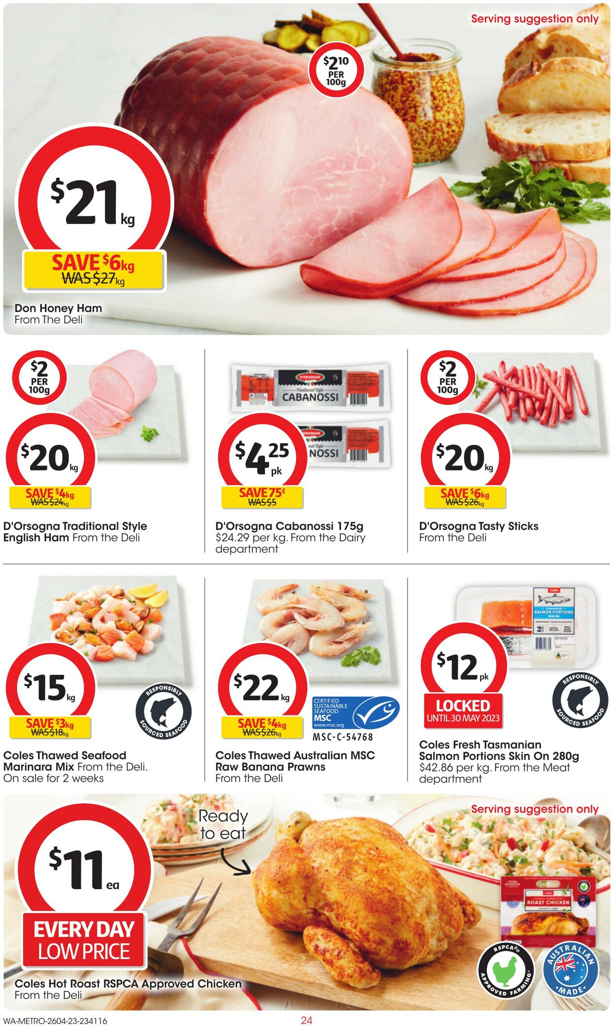 Catalogue Coles 26.04.2023 - 02.05.2023