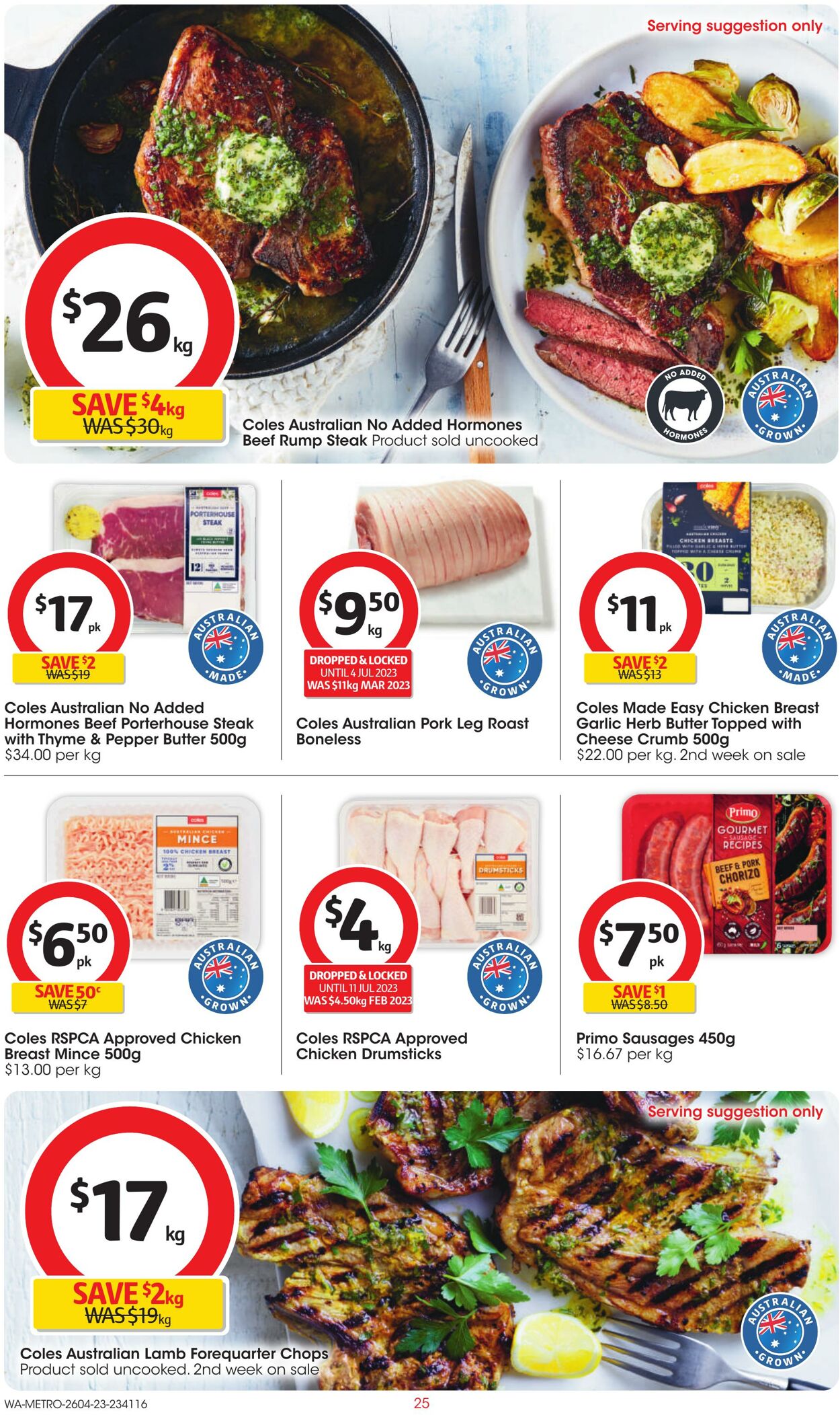 Catalogue Coles 26.04.2023 - 02.05.2023