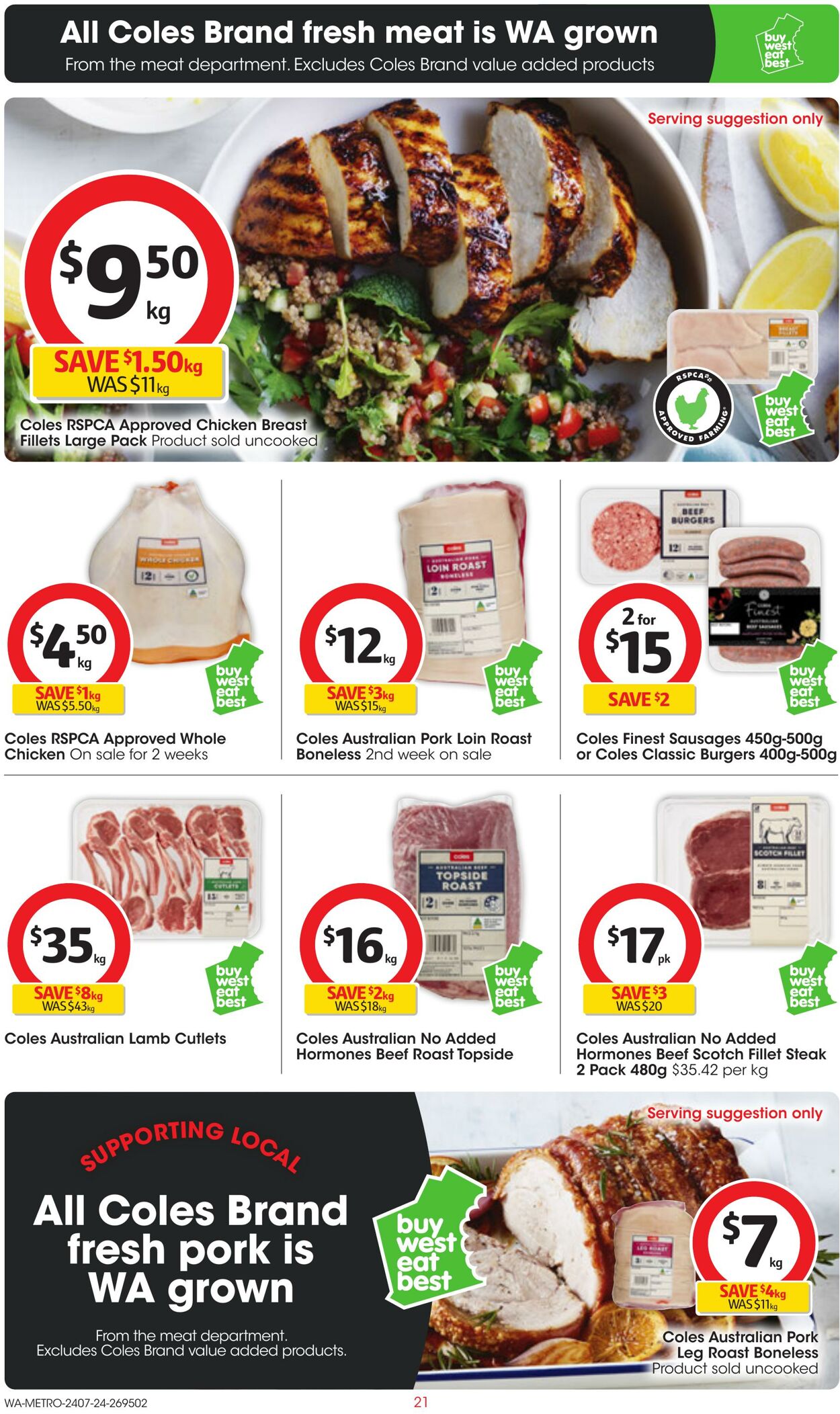 Catalogue Coles 24.07.2024 - 30.07.2024