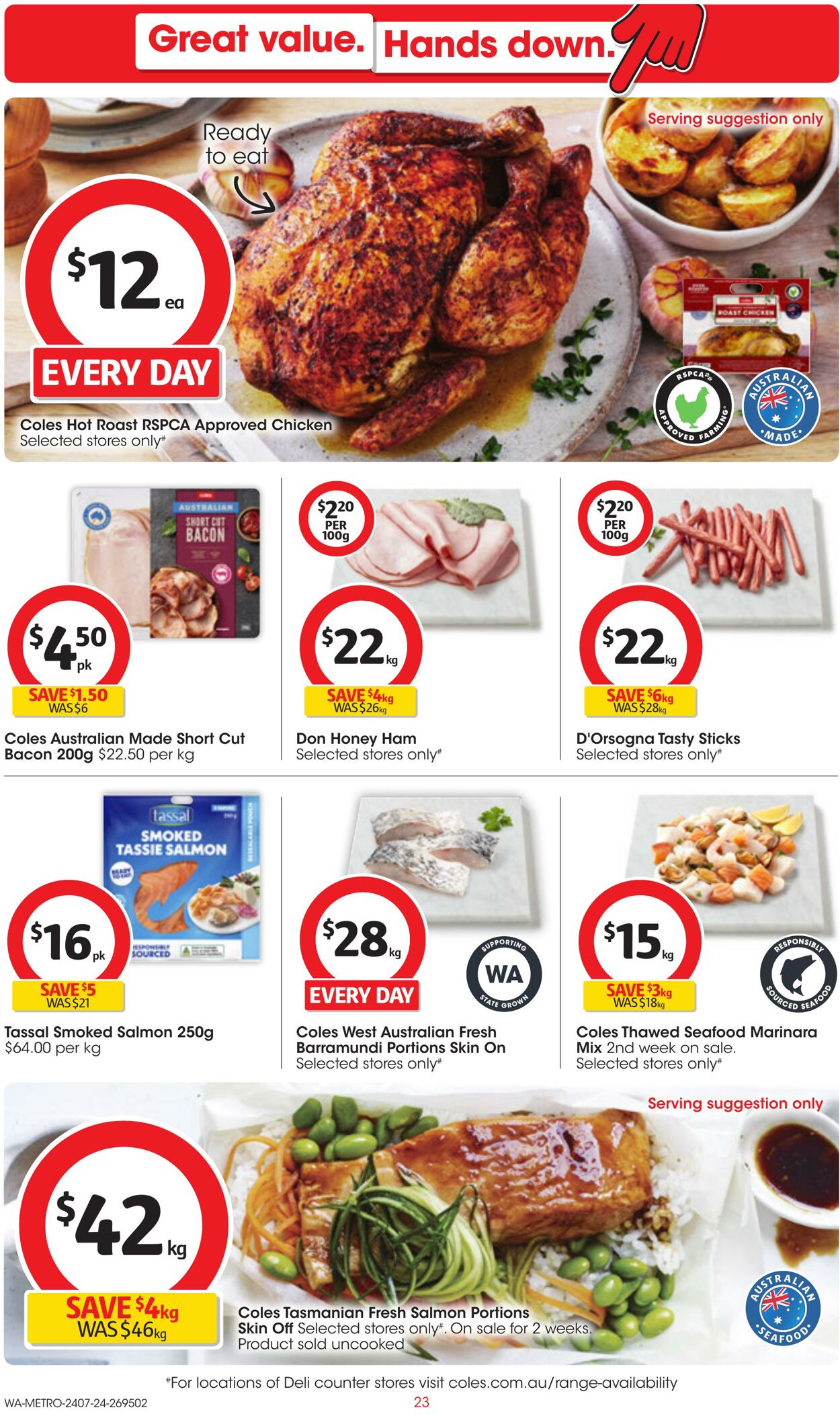 Catalogue Coles 24.07.2024 - 30.07.2024