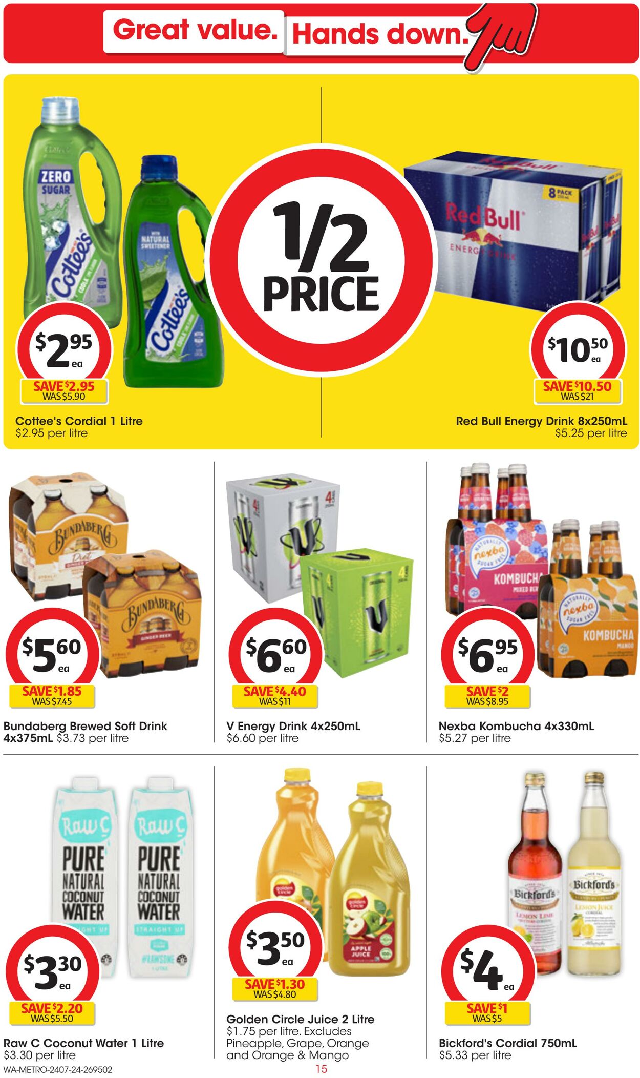 Catalogue Coles 24.07.2024 - 30.07.2024