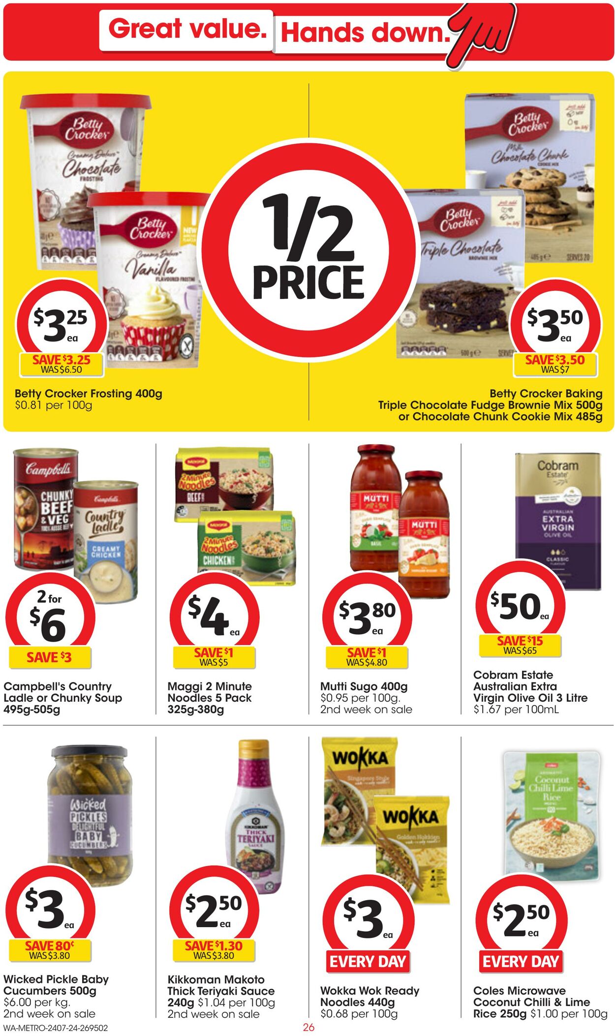 Catalogue Coles 24.07.2024 - 30.07.2024