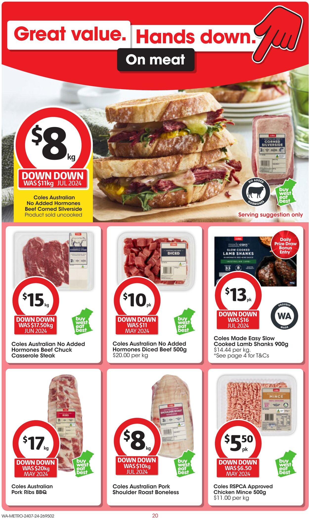 Catalogue Coles 24.07.2024 - 30.07.2024